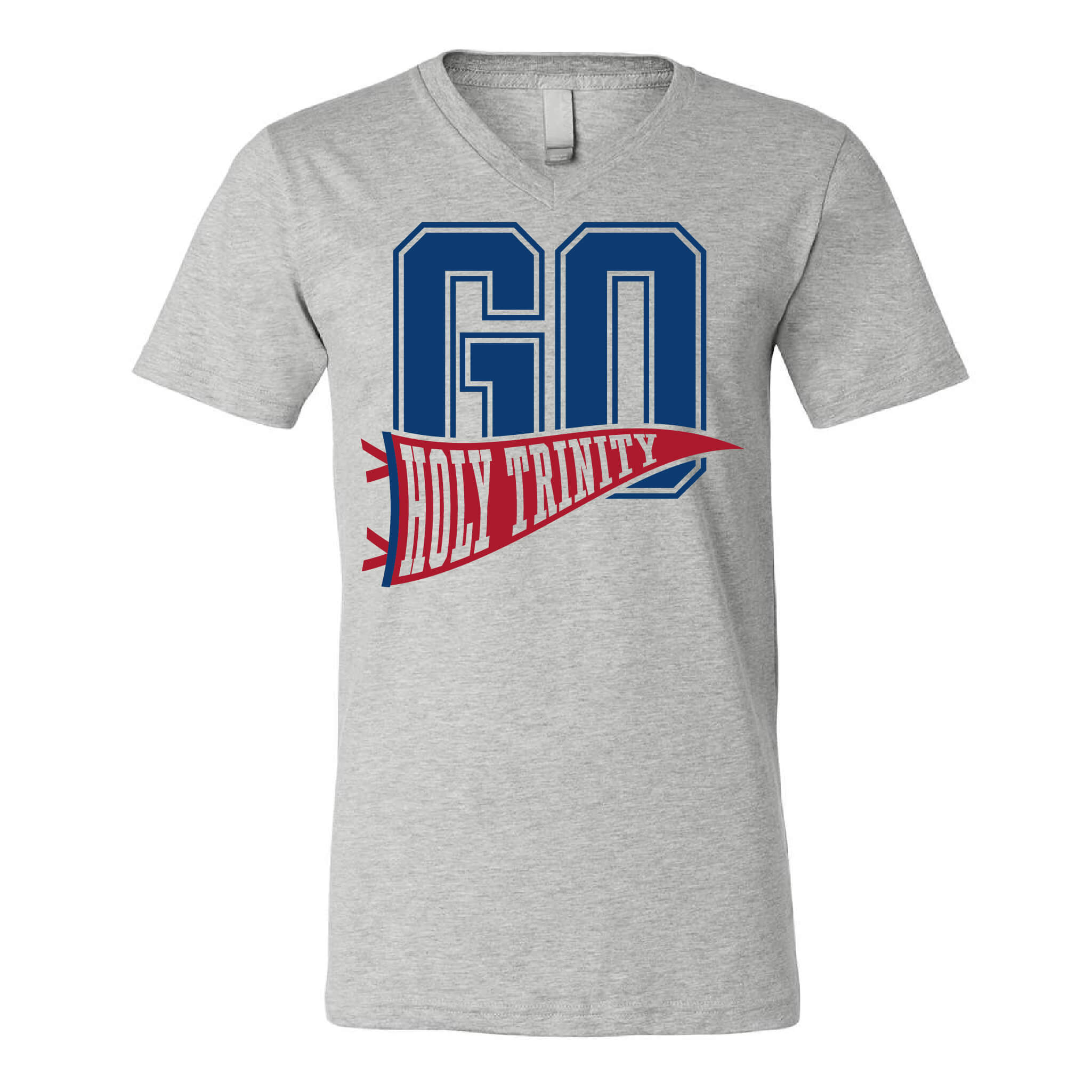 Go Holy Trinity CVC Jersey V-Neck Tee - Adult