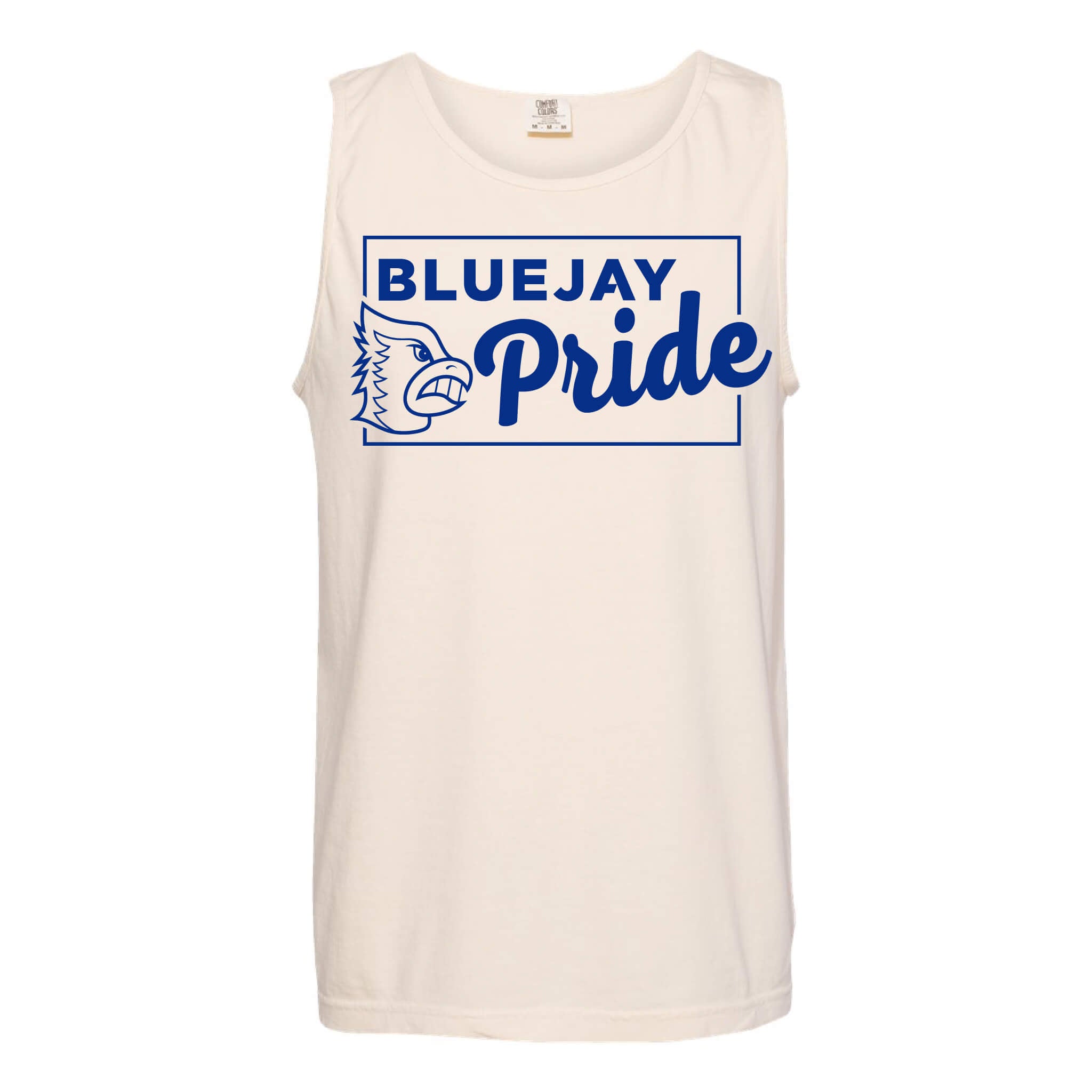 Bluejay Pride - Garment-Dyed Heavyweight Tank Top - Adult