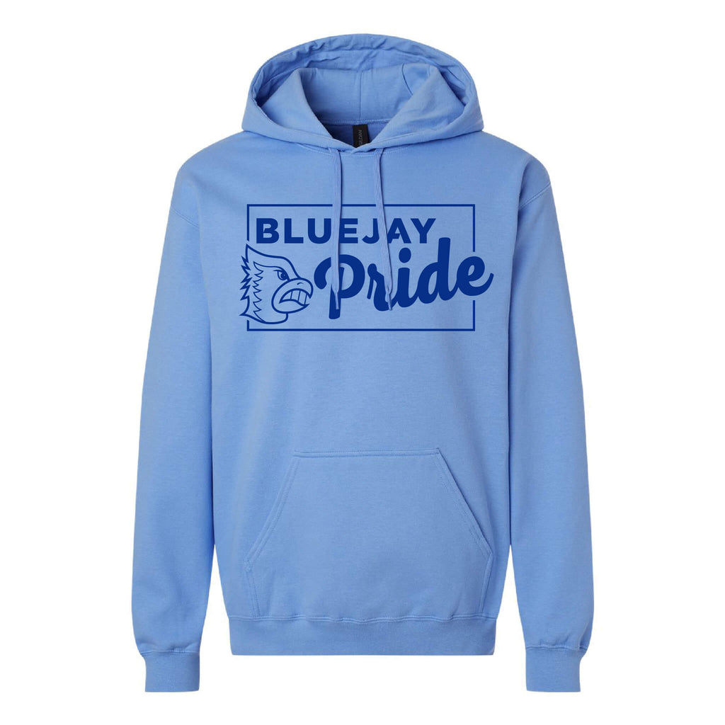 Bluejay Pride - Softstyle Midweight Hooded Sweatshirt - Adult