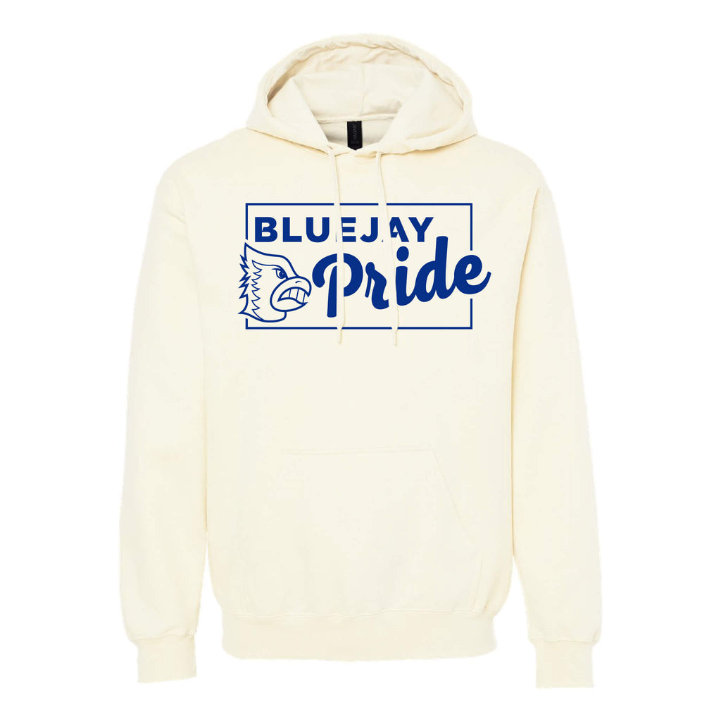 Bluejay Pride - Softstyle Midweight Hooded Sweatshirt - Adult