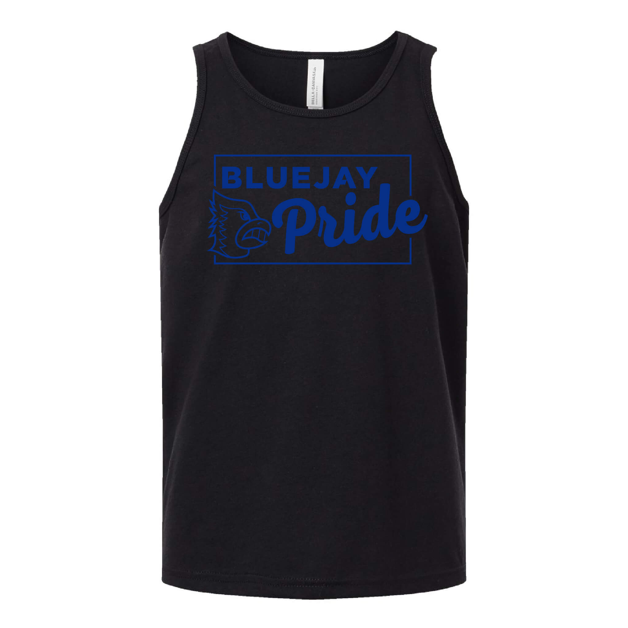 Bluejay Pride - Heather CVC Tank - Youth