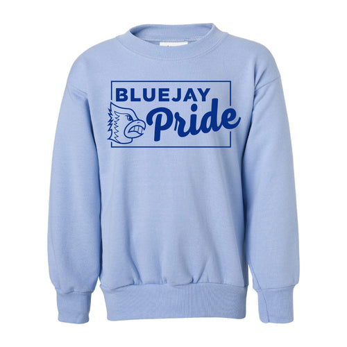 Bluejay Pride - Crewneck Sweatshirt - Youth
