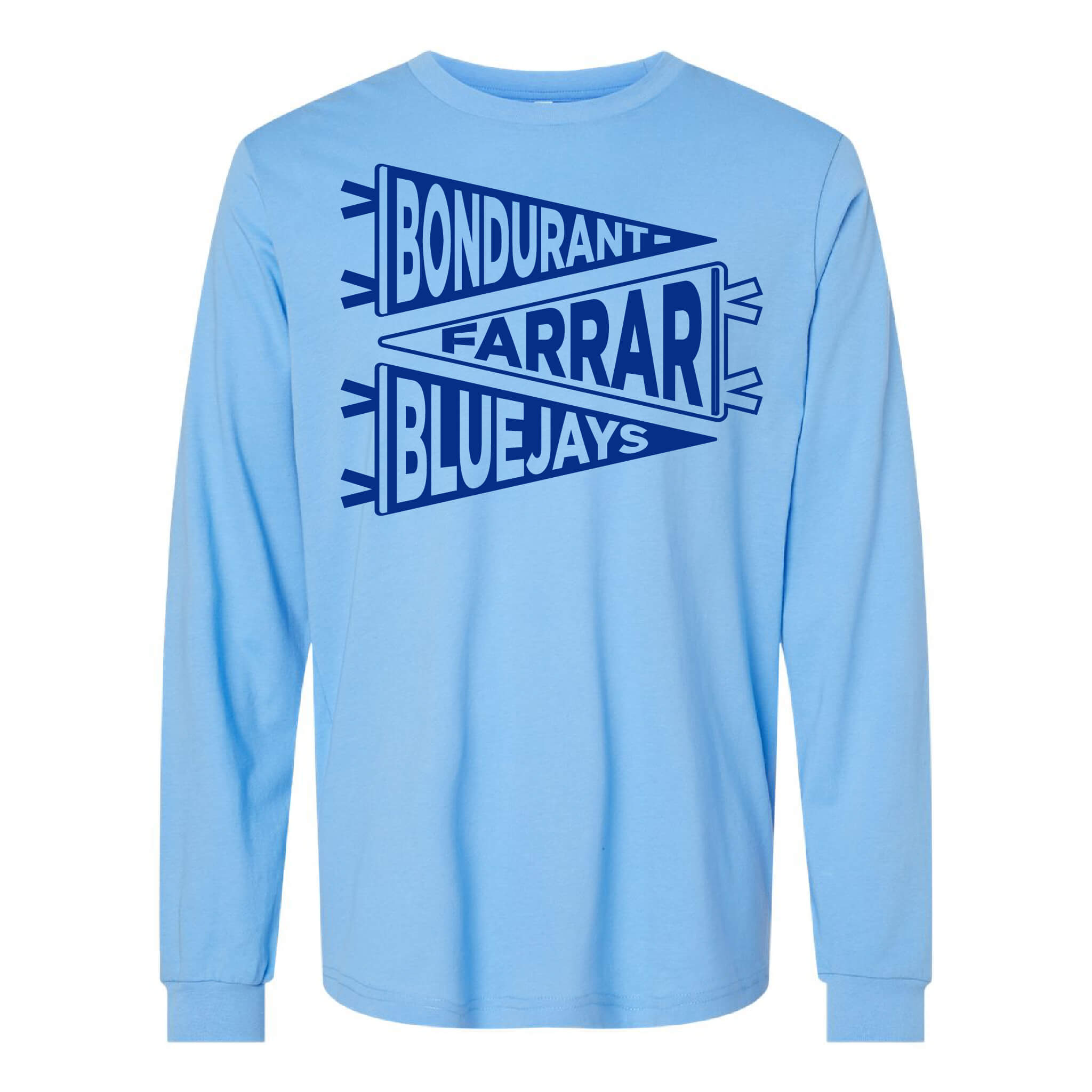 Bondurant Pennant - Jersey Long Sleeve Tee - Adult