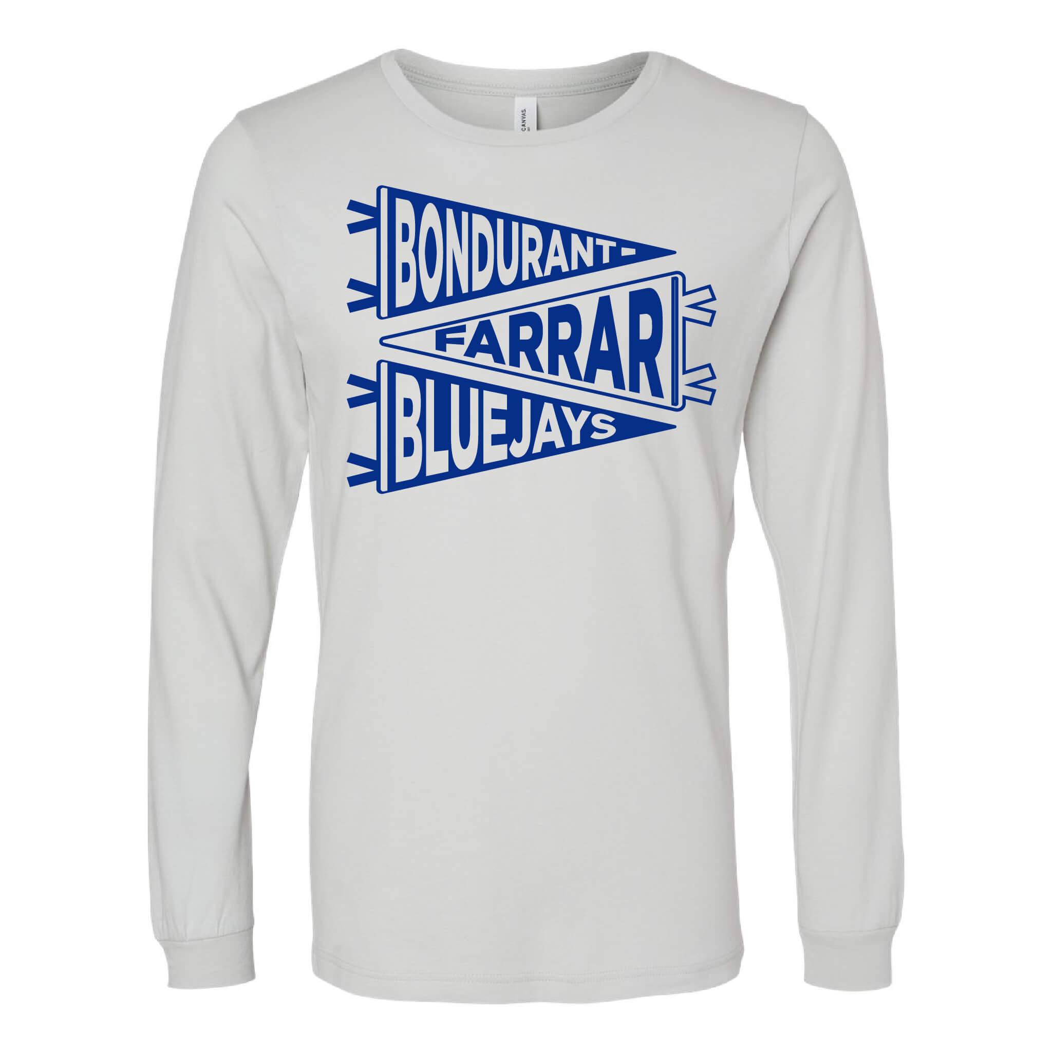 Bondurant Pennant - Jersey Long Sleeve Tee - Adult