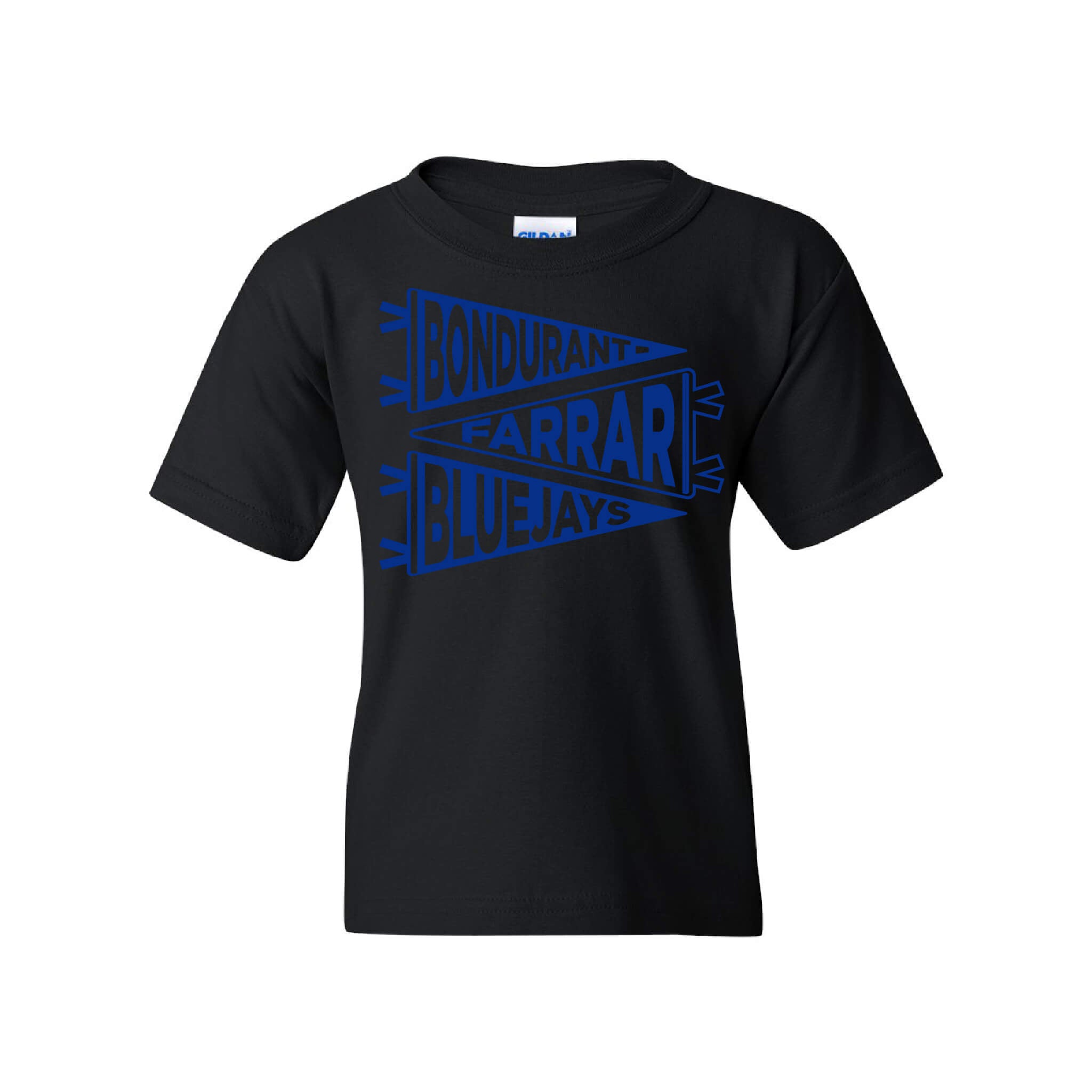Bondurant Pennant - Heavy Cotton T-Shirt - Youth