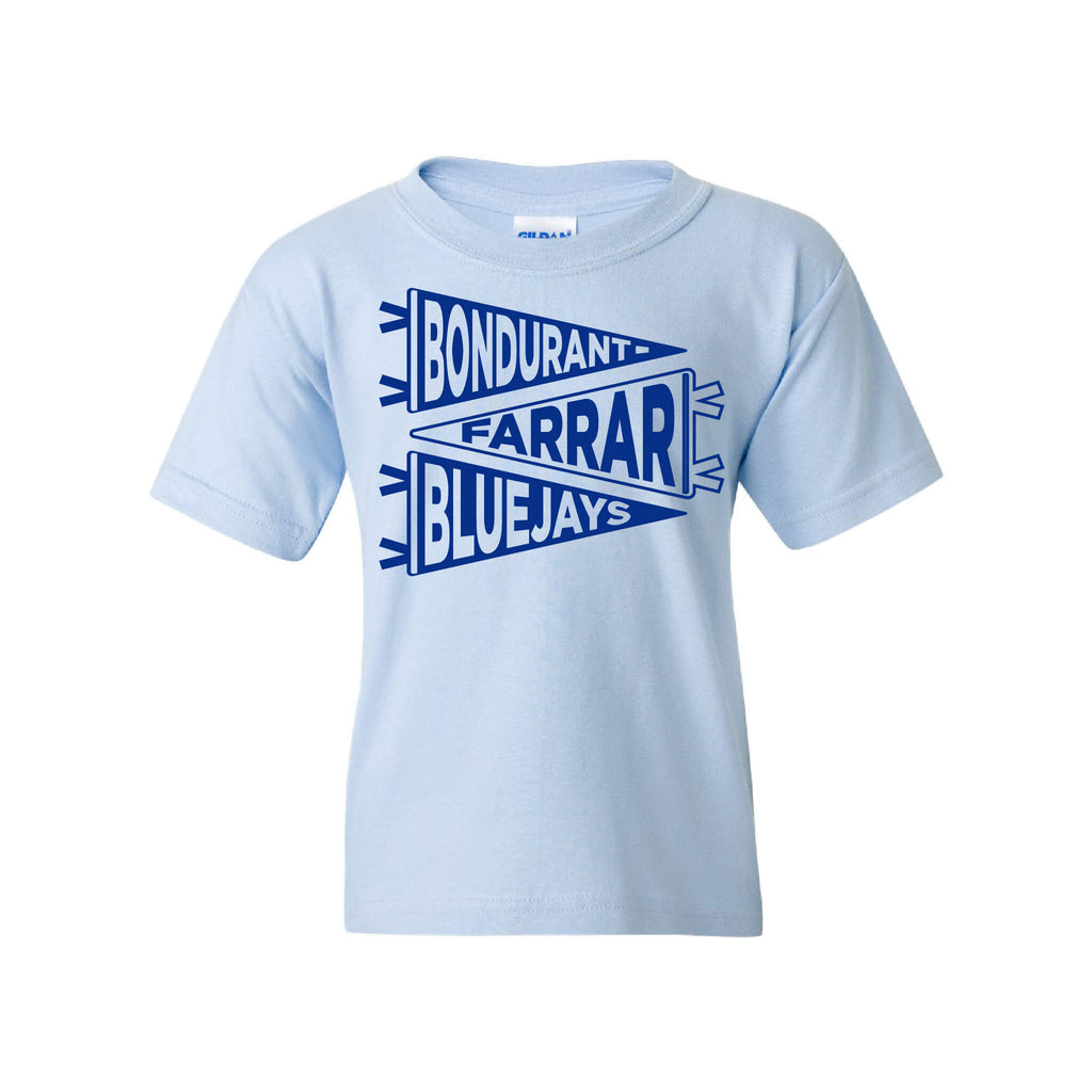 Bondurant Pennant - Heavy Cotton T-Shirt - Youth