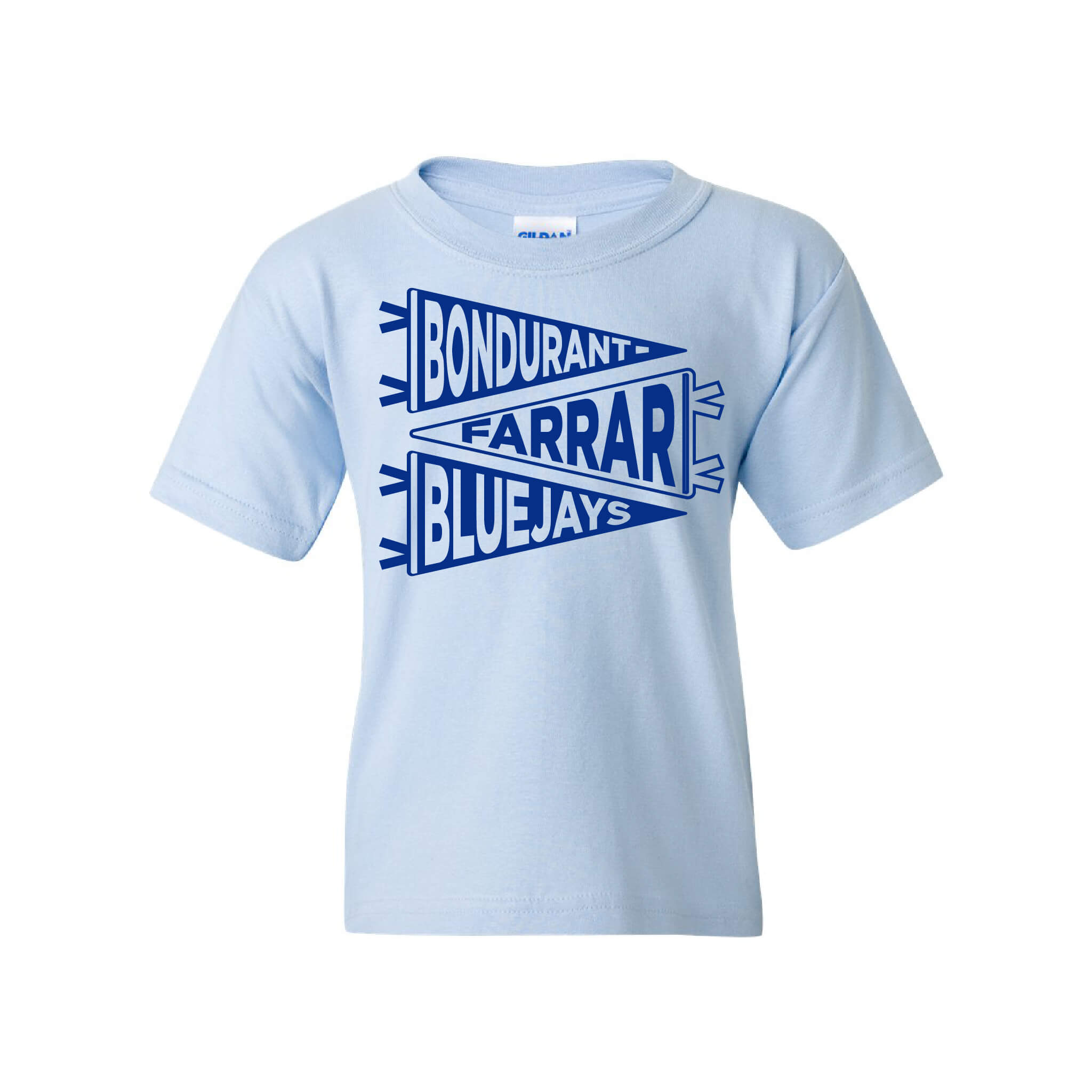Bondurant Pennant - Heavy Cotton T-Shirt - Youth