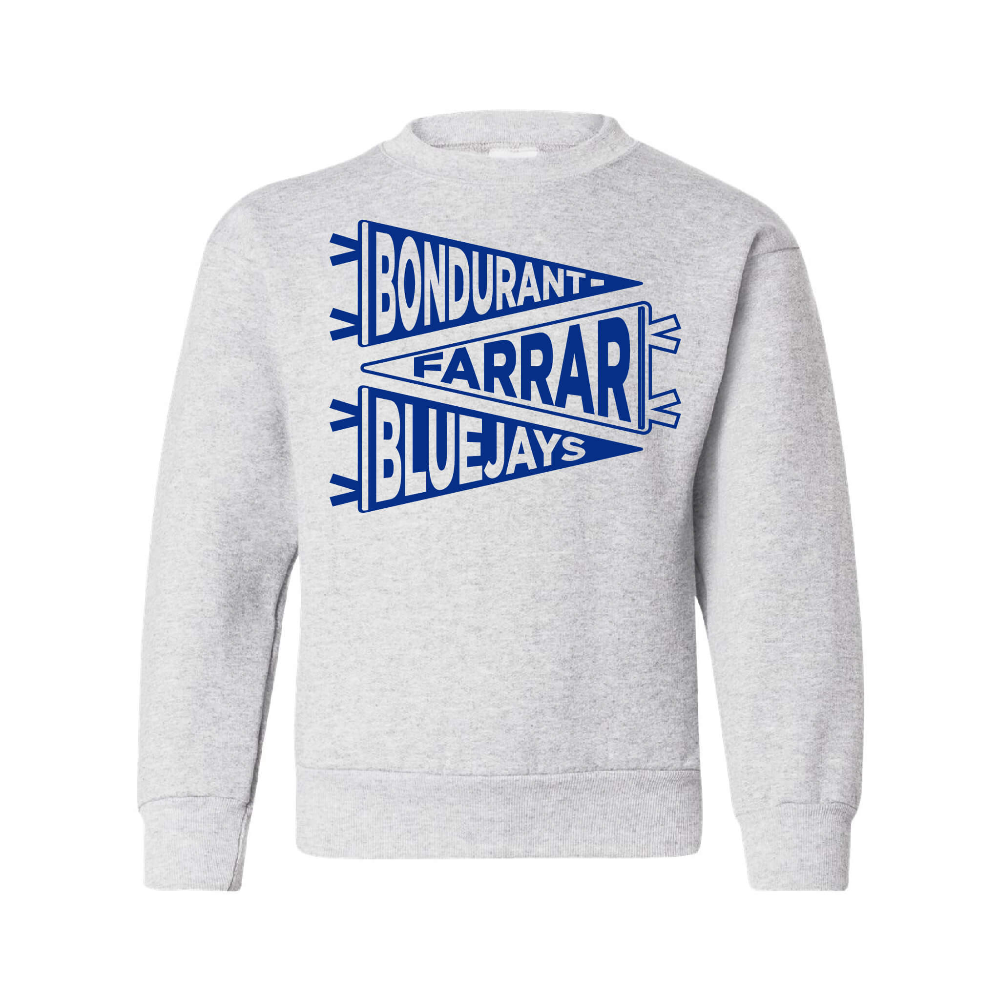 Bondurant Pennant - Crewneck Sweatshirt - Youth