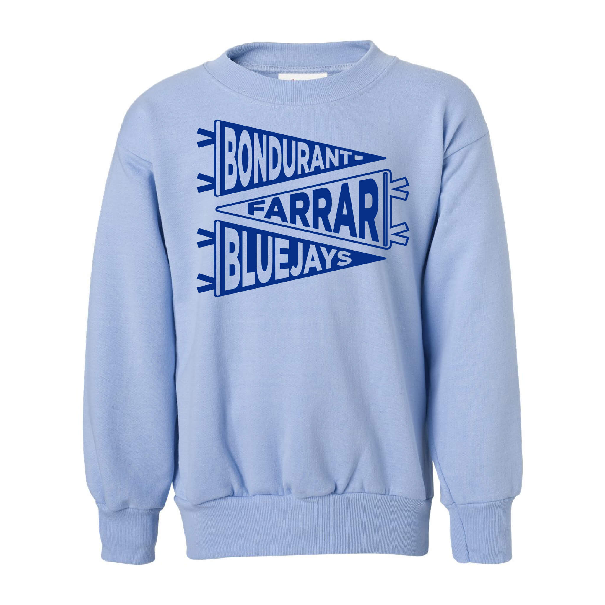 Bondurant Pennant - Crewneck Sweatshirt - Youth