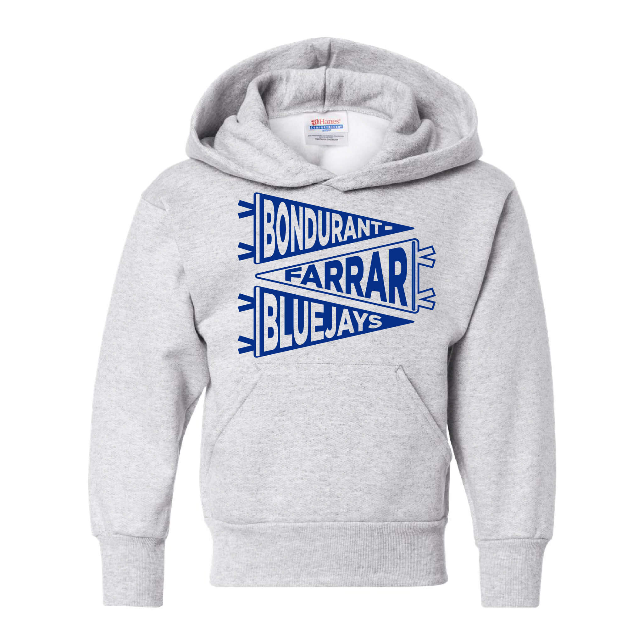 Bondurant Pennant - Hooded Sweatshirt - Youth