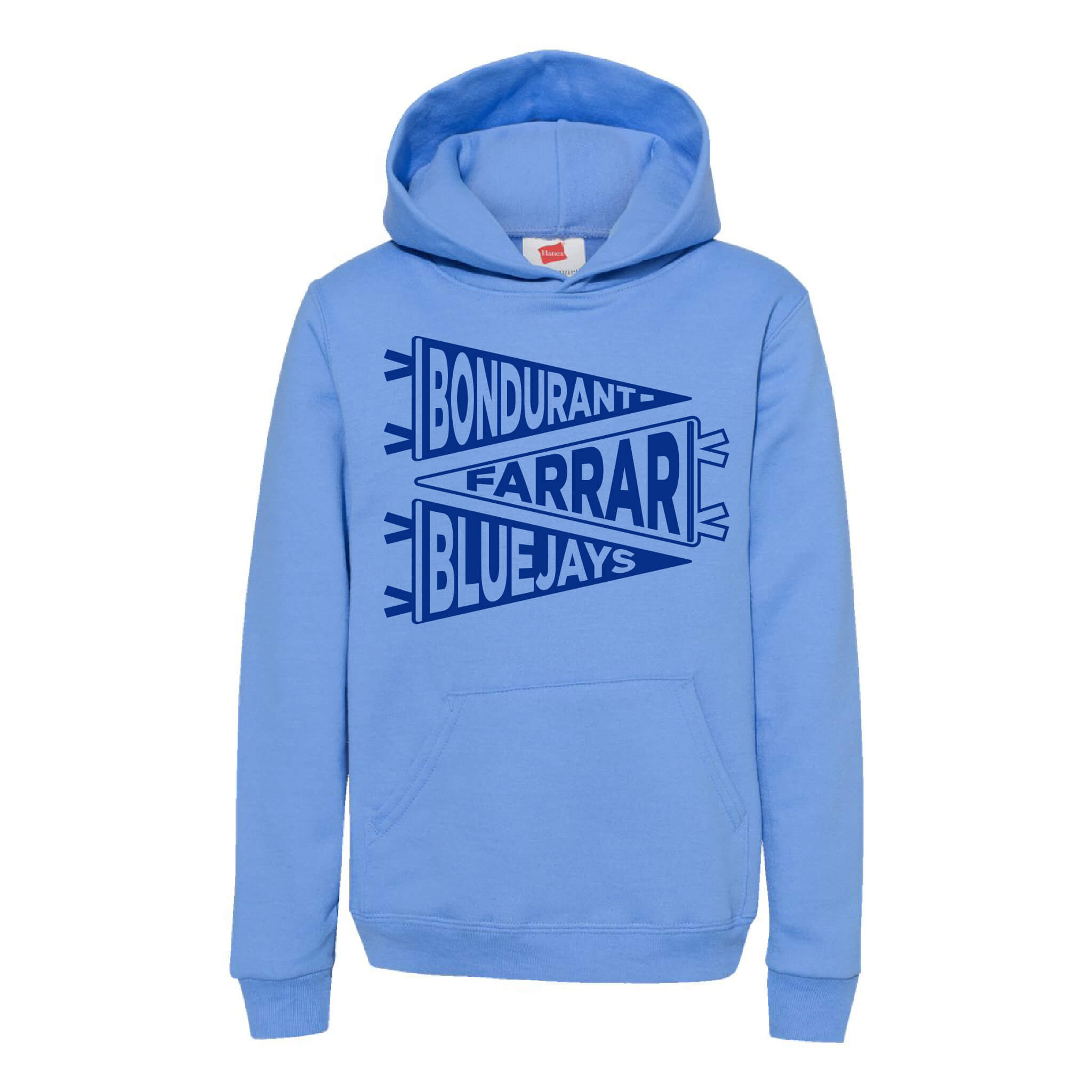 Bondurant Pennant - Hooded Sweatshirt - Youth