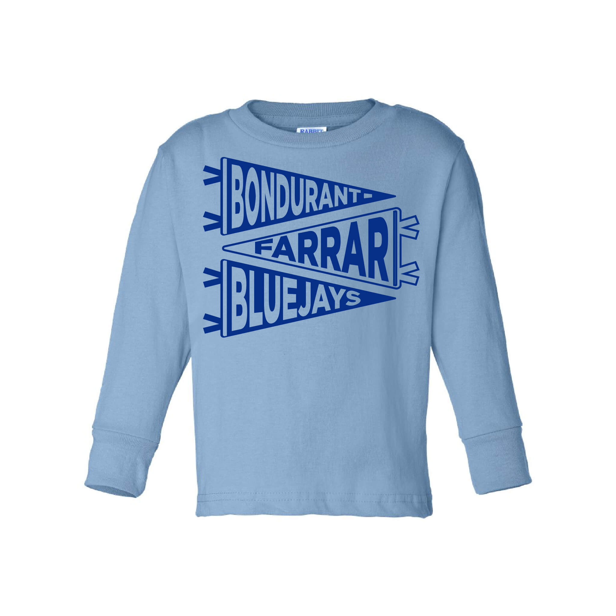 Bondurant Pennant - Cotton Jersey Long Sleeve Tee - Toddler