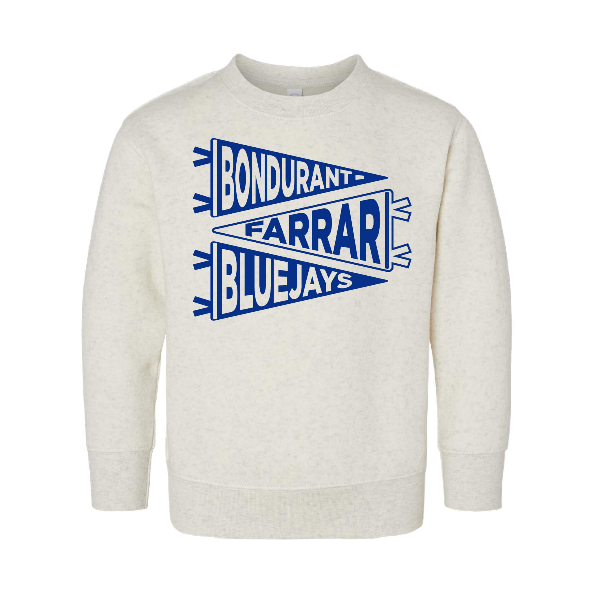 Bondurant Pennant - Fleece Crewneck Sweatshirt - Toddler