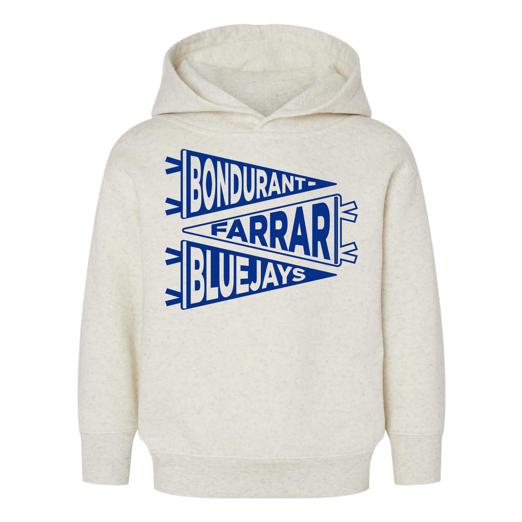Bondurant Pennant - Pullover Fleece Hoodie - Toddler