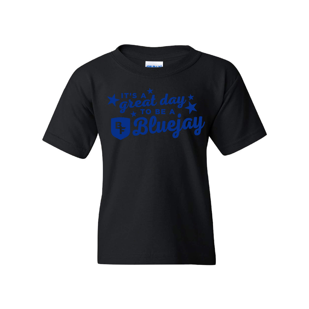 It's A Great Day To Be A Bluejay - Heavy Cotton T-Shirt - Youth
