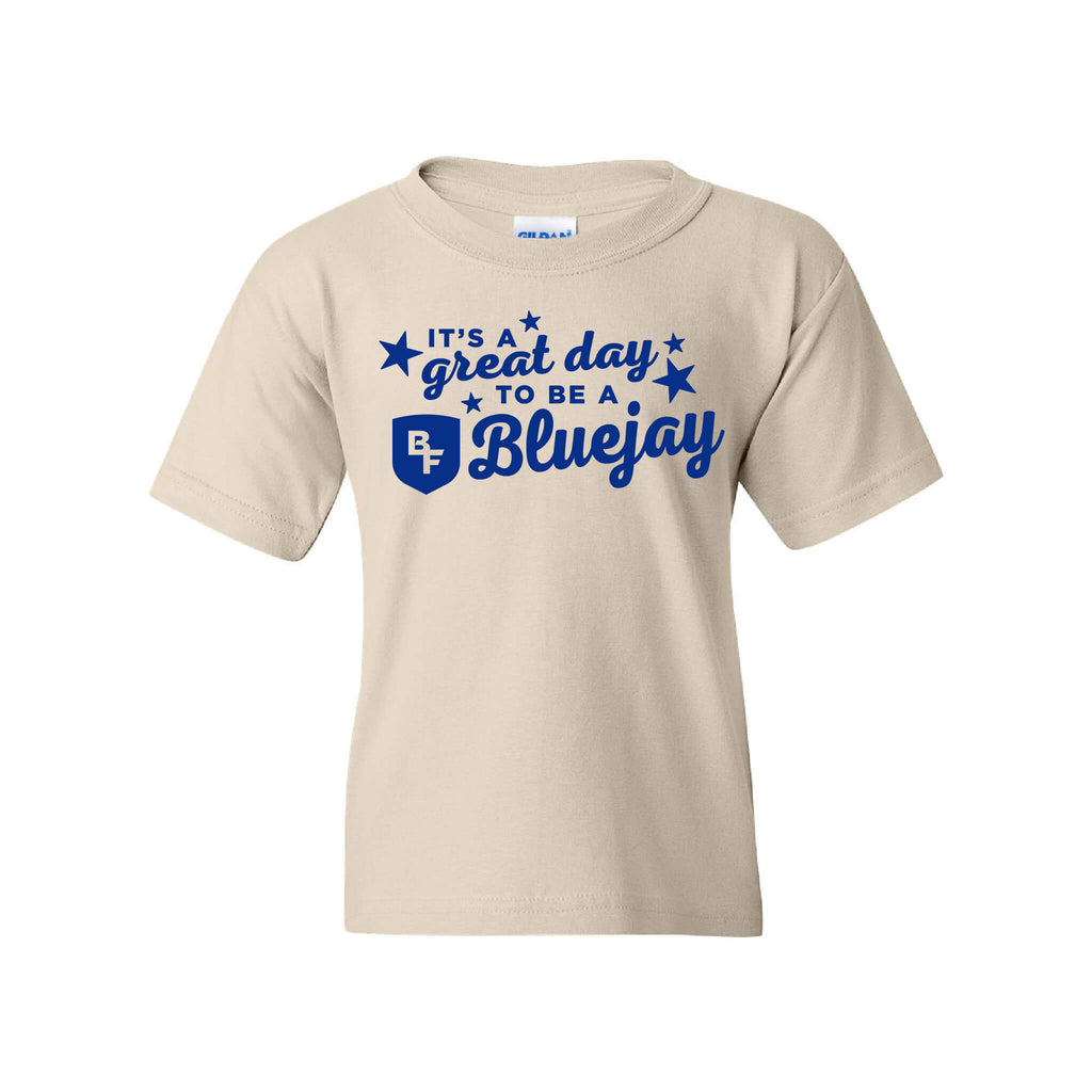 It's A Great Day To Be A Bluejay - Heavy Cotton T-Shirt - Youth