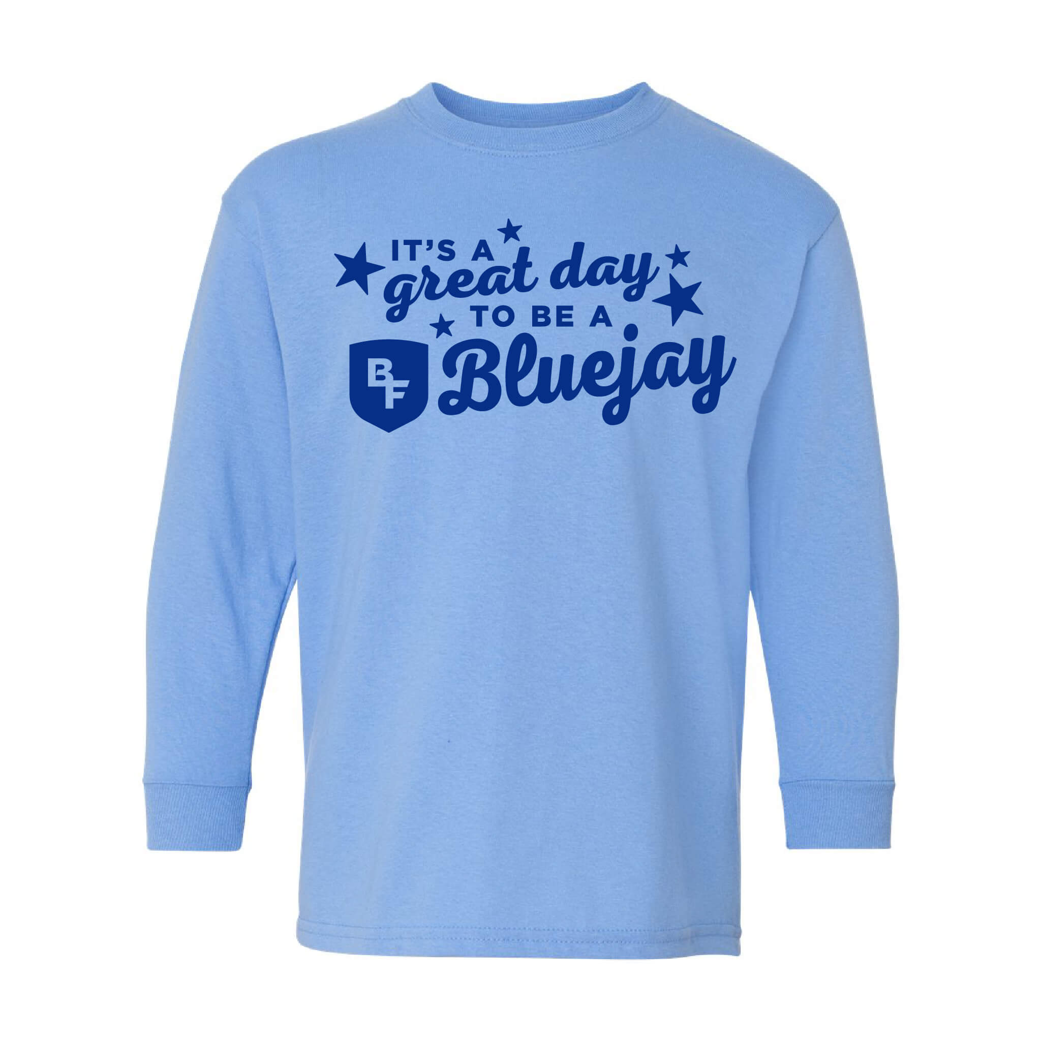 It's A Great Day To Be A Bluejay - Heavy Cotton Long Sleeve T-Shirt - Youth