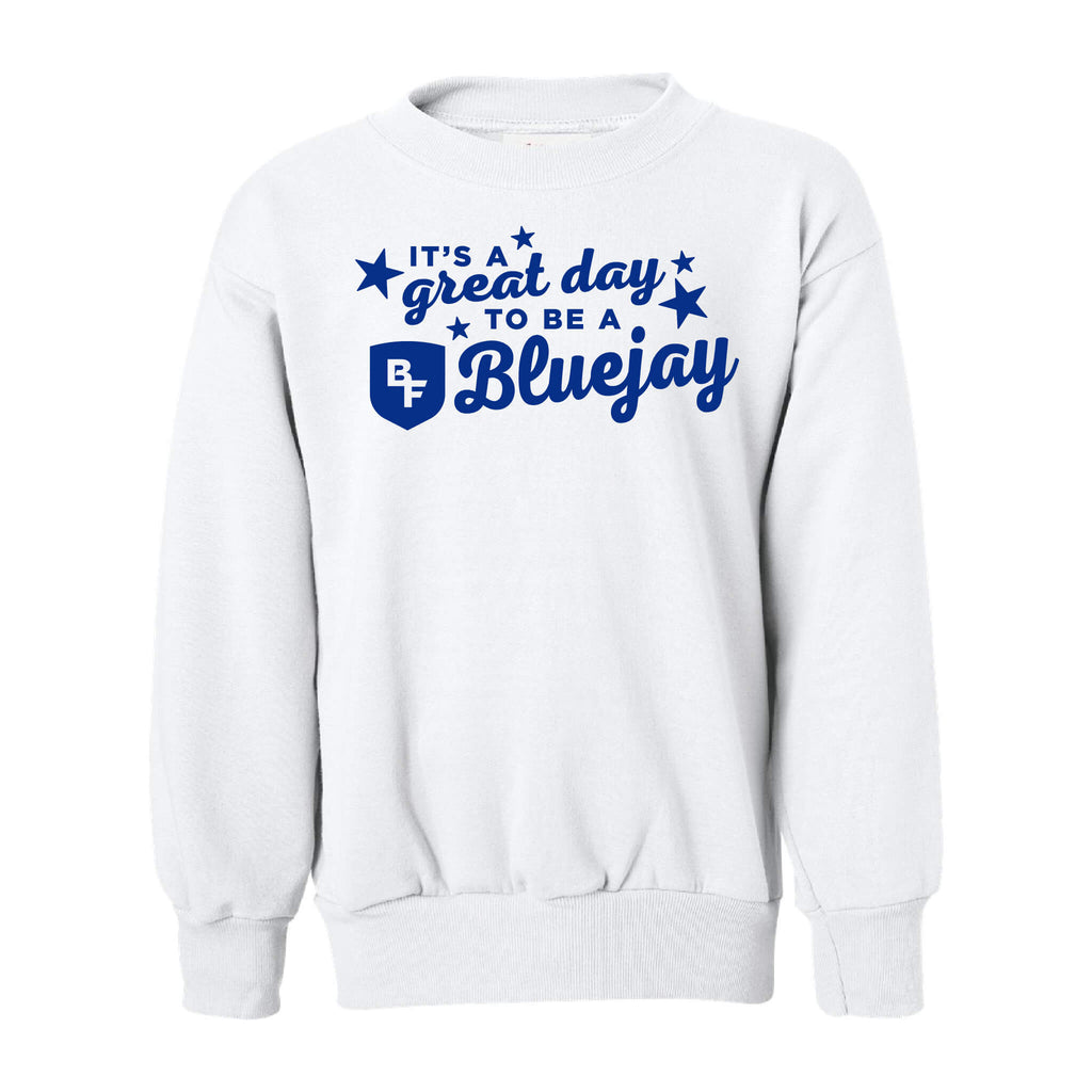 It's A Great Day To Be A Bluejay - Crewneck Sweatshirt - Youth
