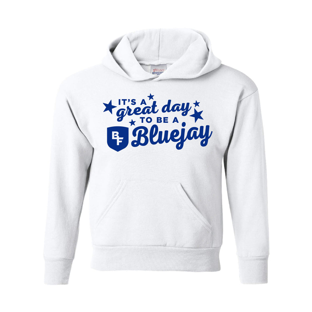 It's A Great Day To Be A Bluejay - Hooded Sweatshirt - Youth