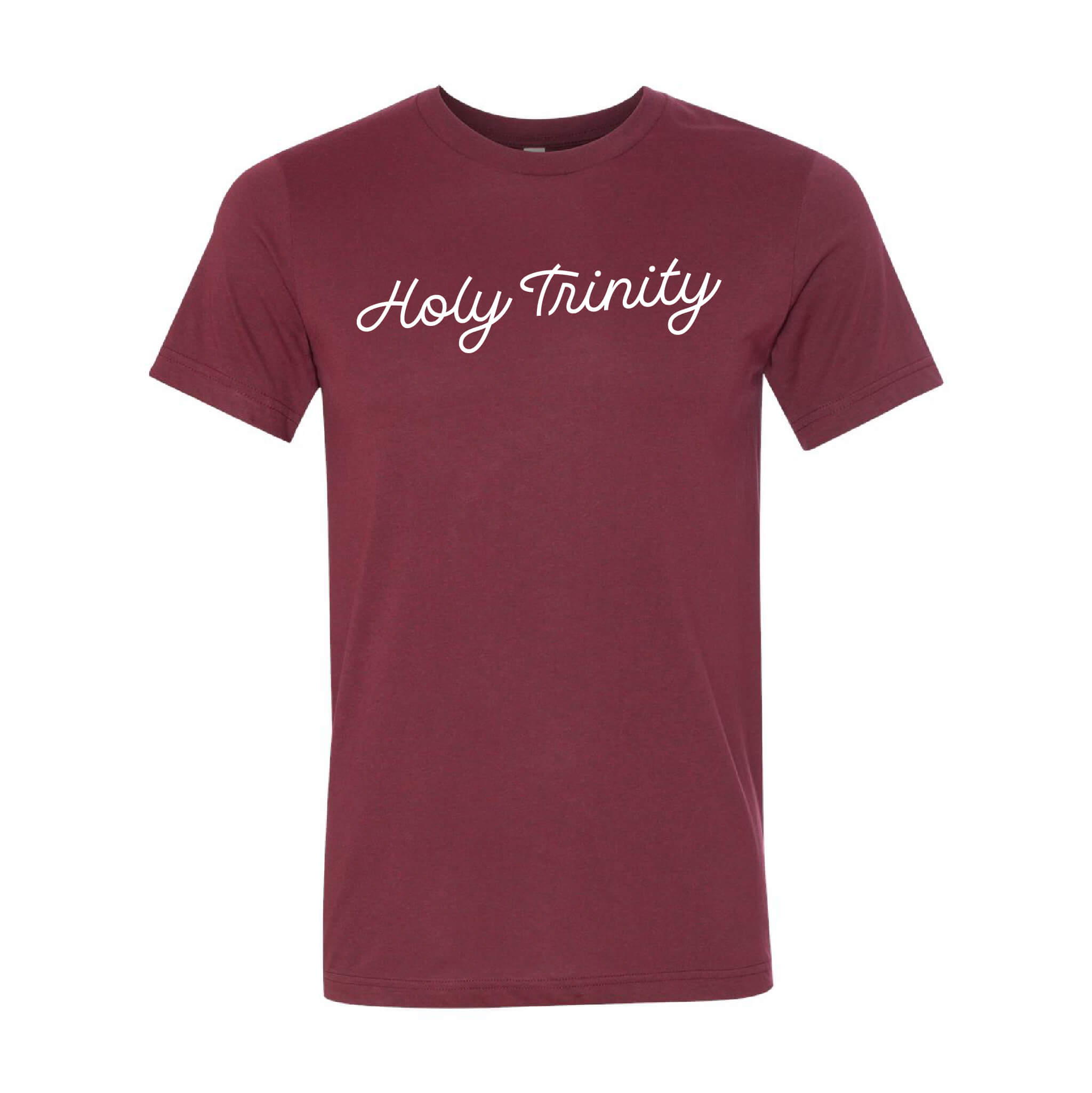Holy Trinity Script CVC Jersey Tee - Unisex