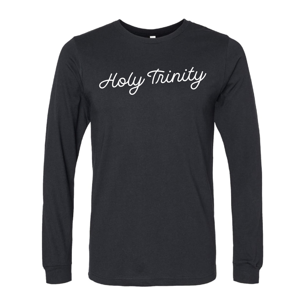 Holy Trinity Script CVC Long Sleeve Tee - Adult