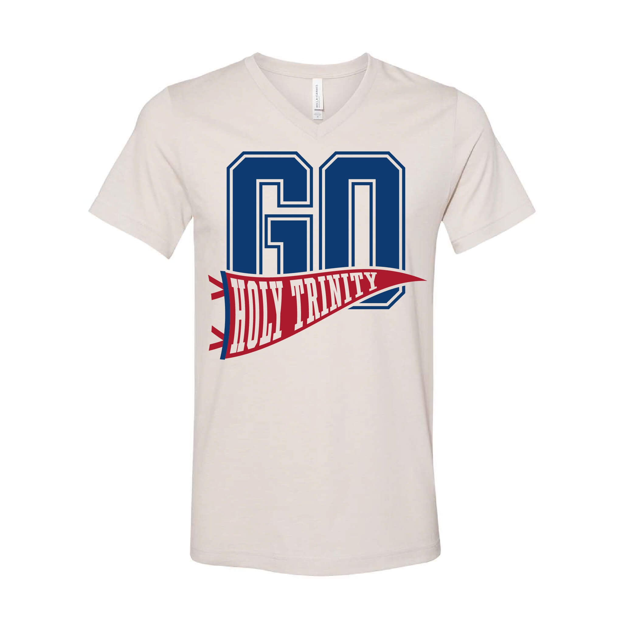 Go Holy Trinity CVC Jersey V-Neck Tee - Adult
