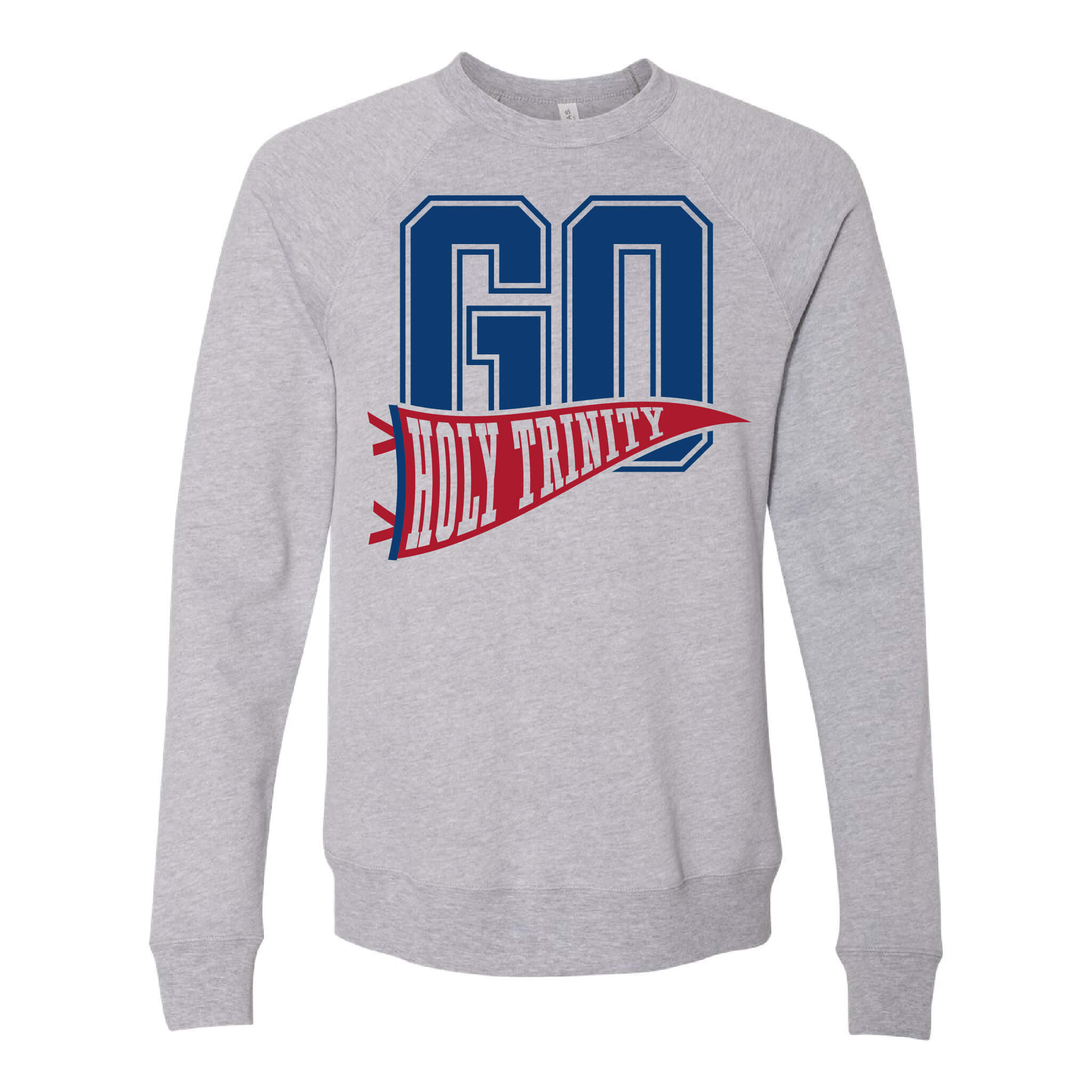 Go Holy Trinity Sponge Fleece Raglan Crewneck Sweatshirt - Adult
