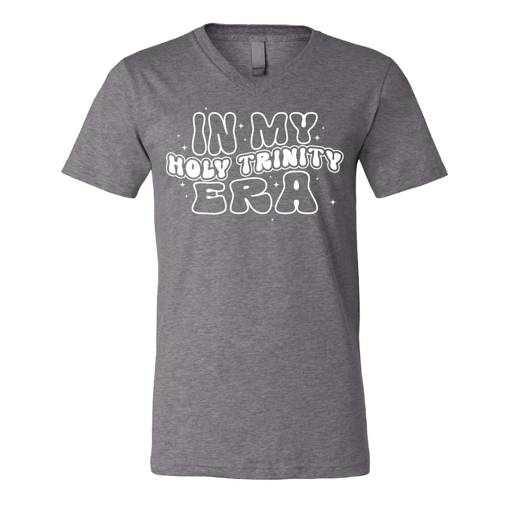 In My Holy Trinity Era CVC Jersey V-Neck Tee - Adult