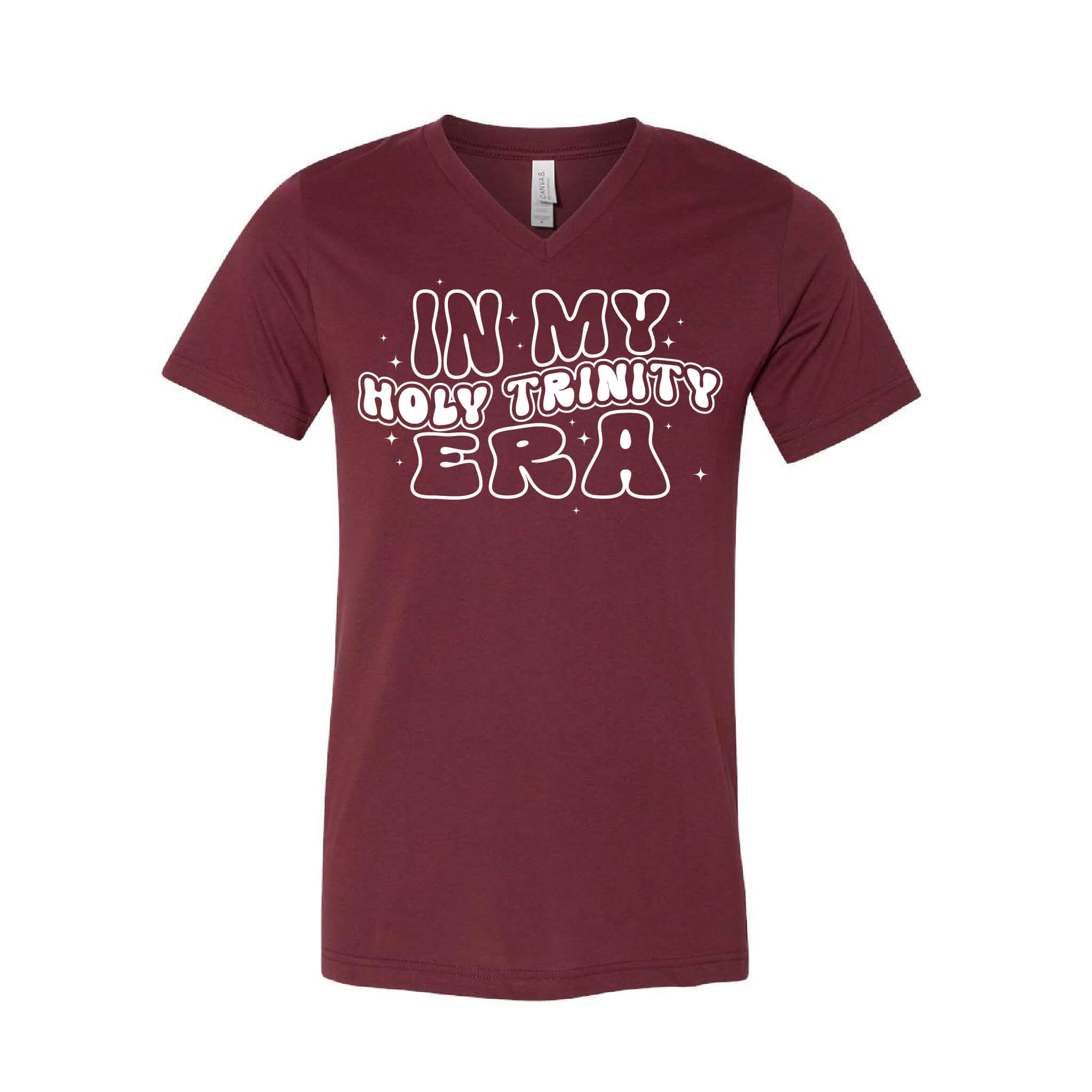 In My Holy Trinity Era CVC Jersey V-Neck Tee - Adult