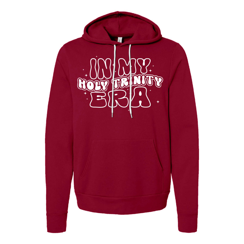 In My Holy Trinity Era Sponge Fleece Raglan Hoodie Sweatshirt - Adult