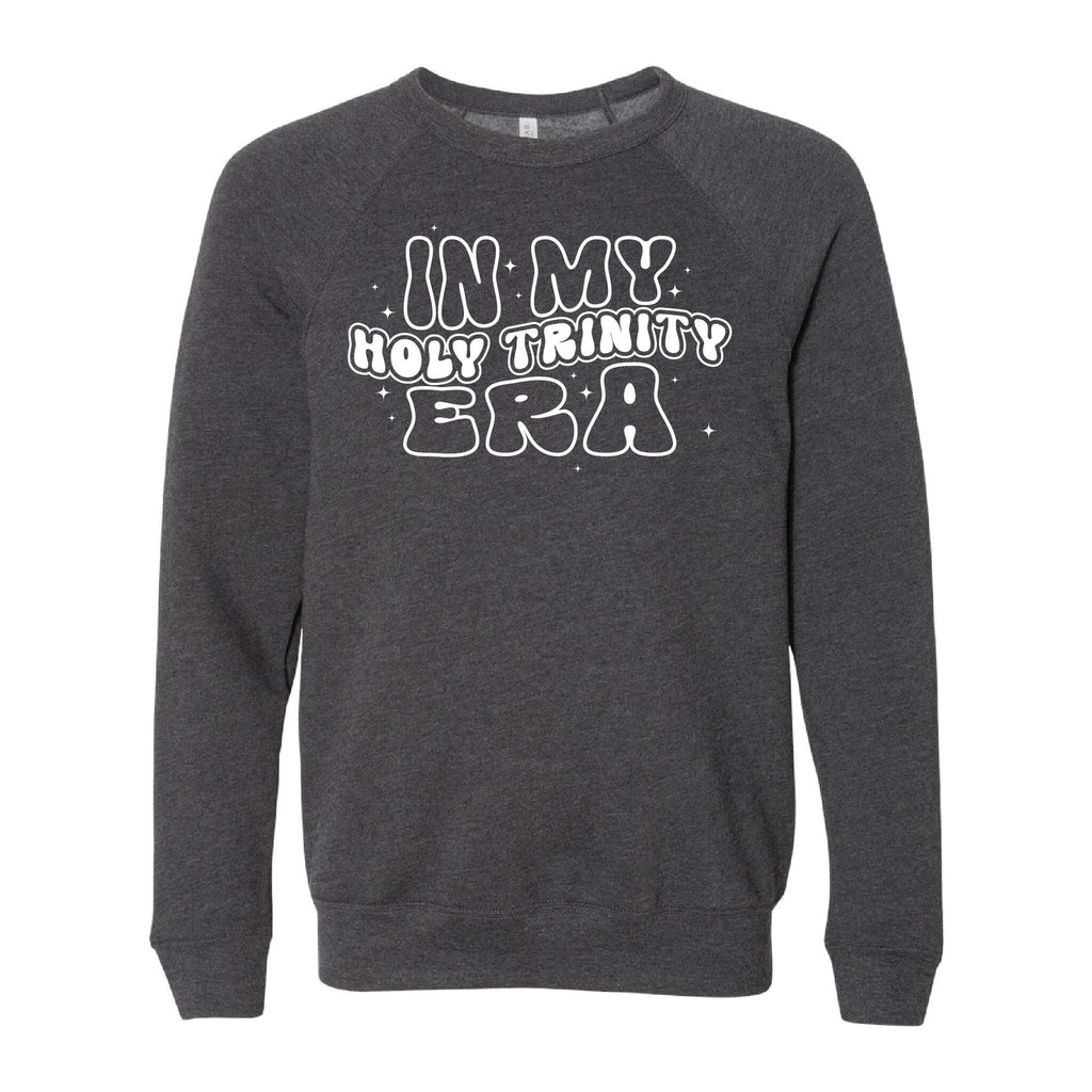 In My Holy Trinity Era Sponge Fleece Raglan Crewneck Sweatshirt - Adult