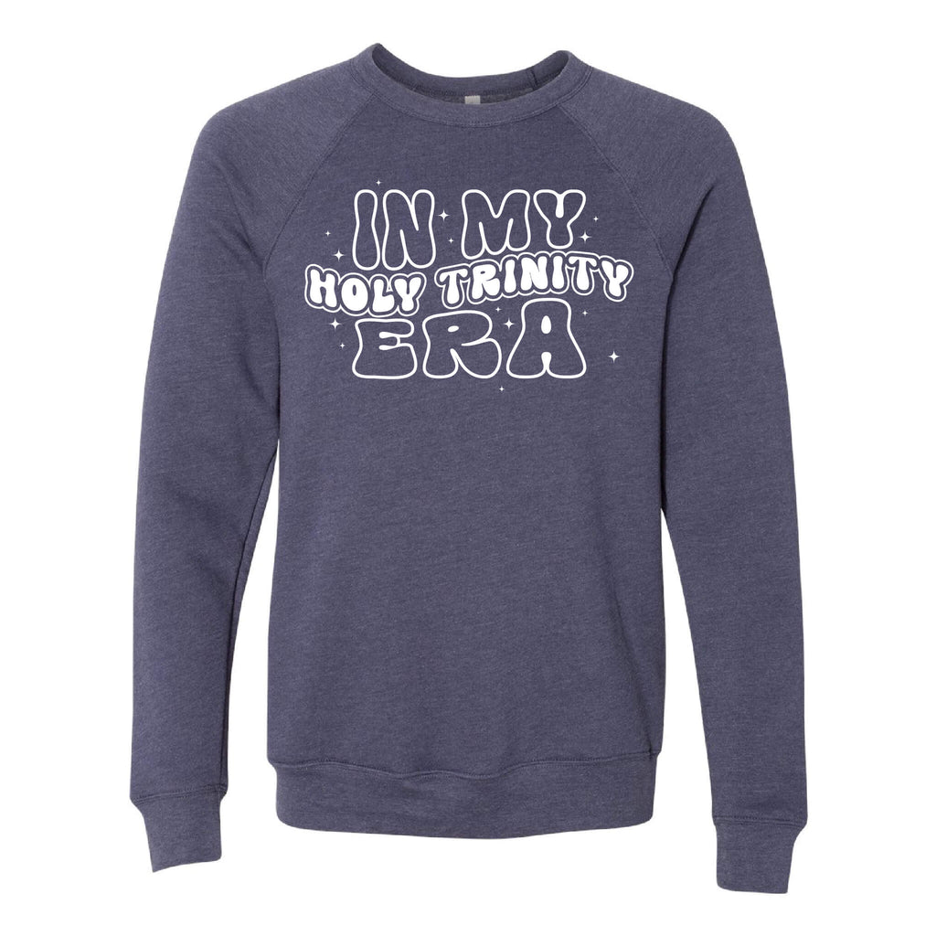 In My Holy Trinity Era Sponge Fleece Raglan Crewneck Sweatshirt - Adult