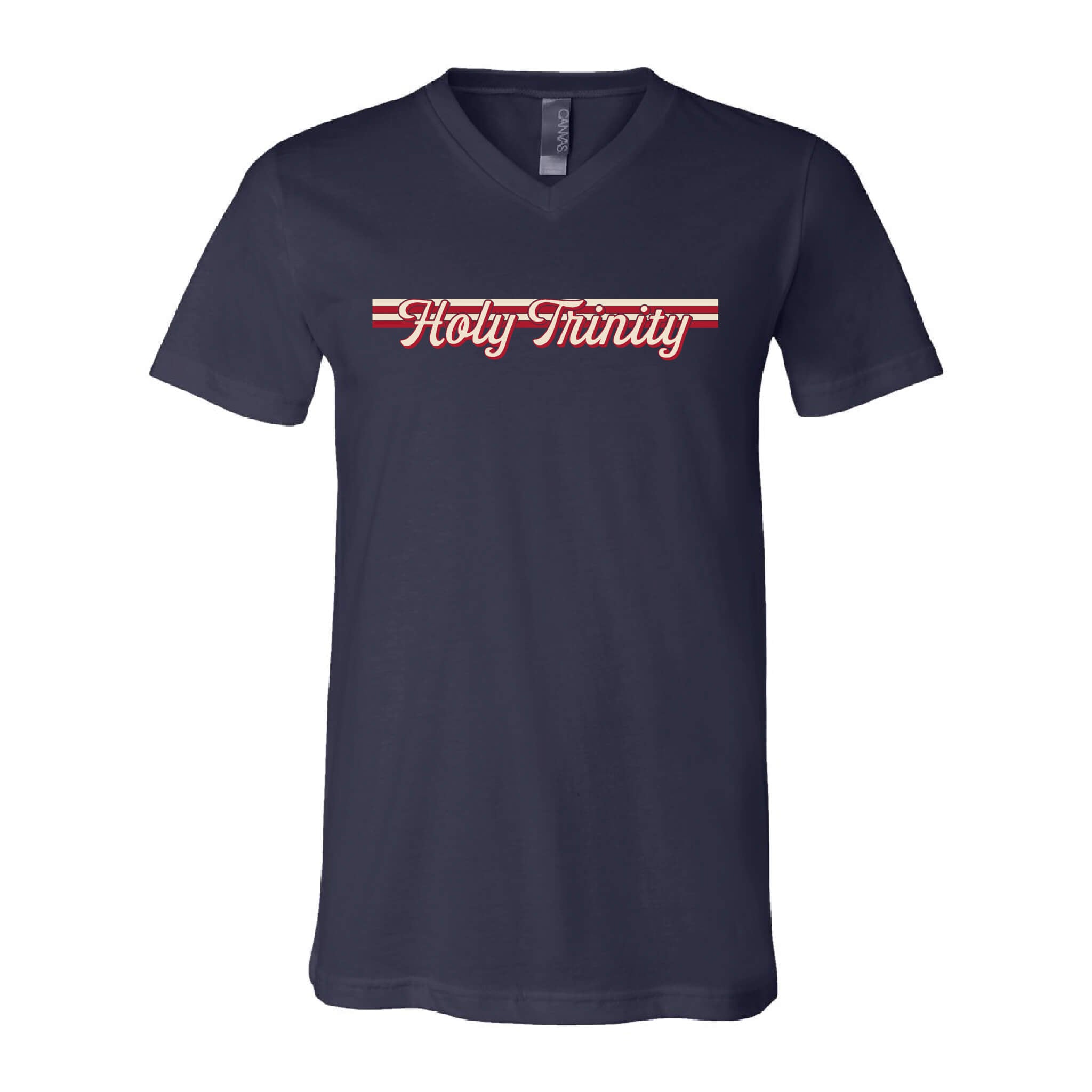 Holy Trinity 3-Stripe CVC Jersey V-Neck Tee - Adult