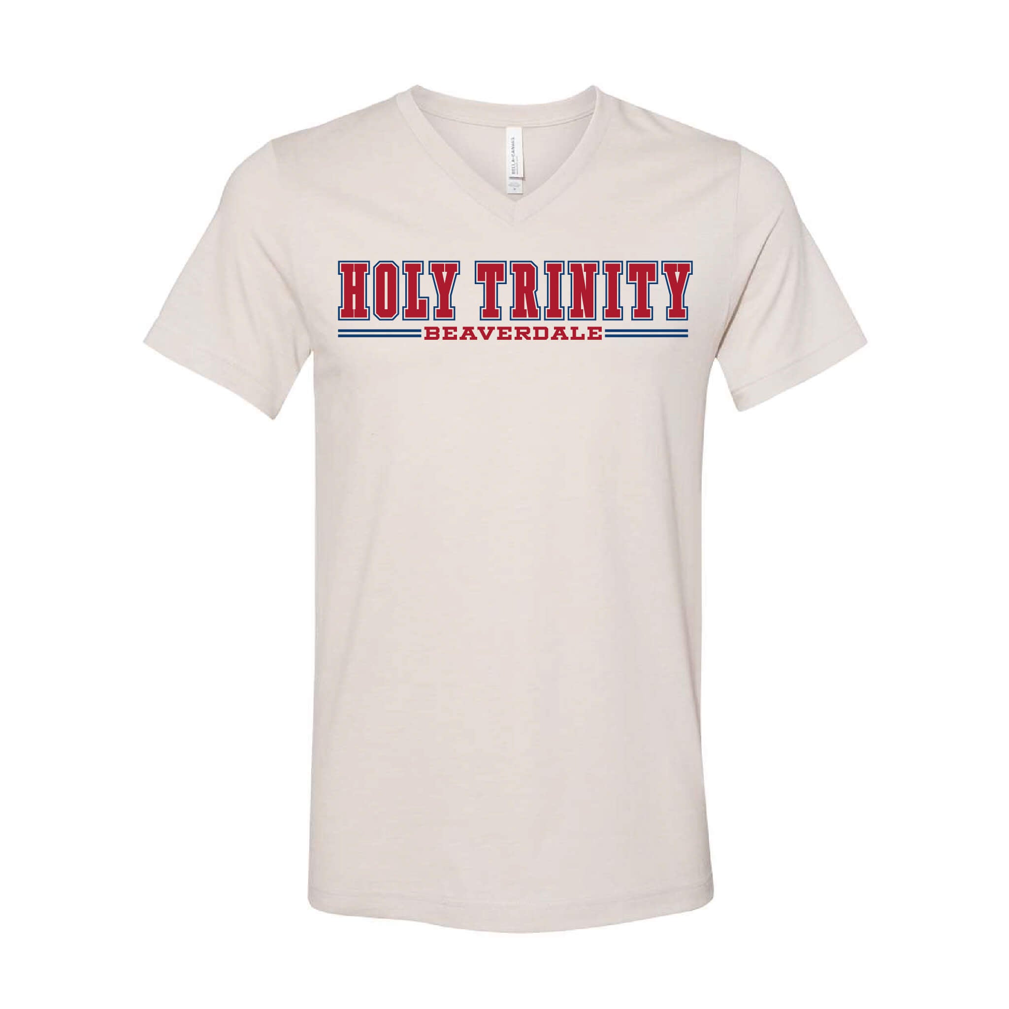 Holy Trinity Beaverdale Athletic Block CVC Jersey V-Neck Tee - Adult