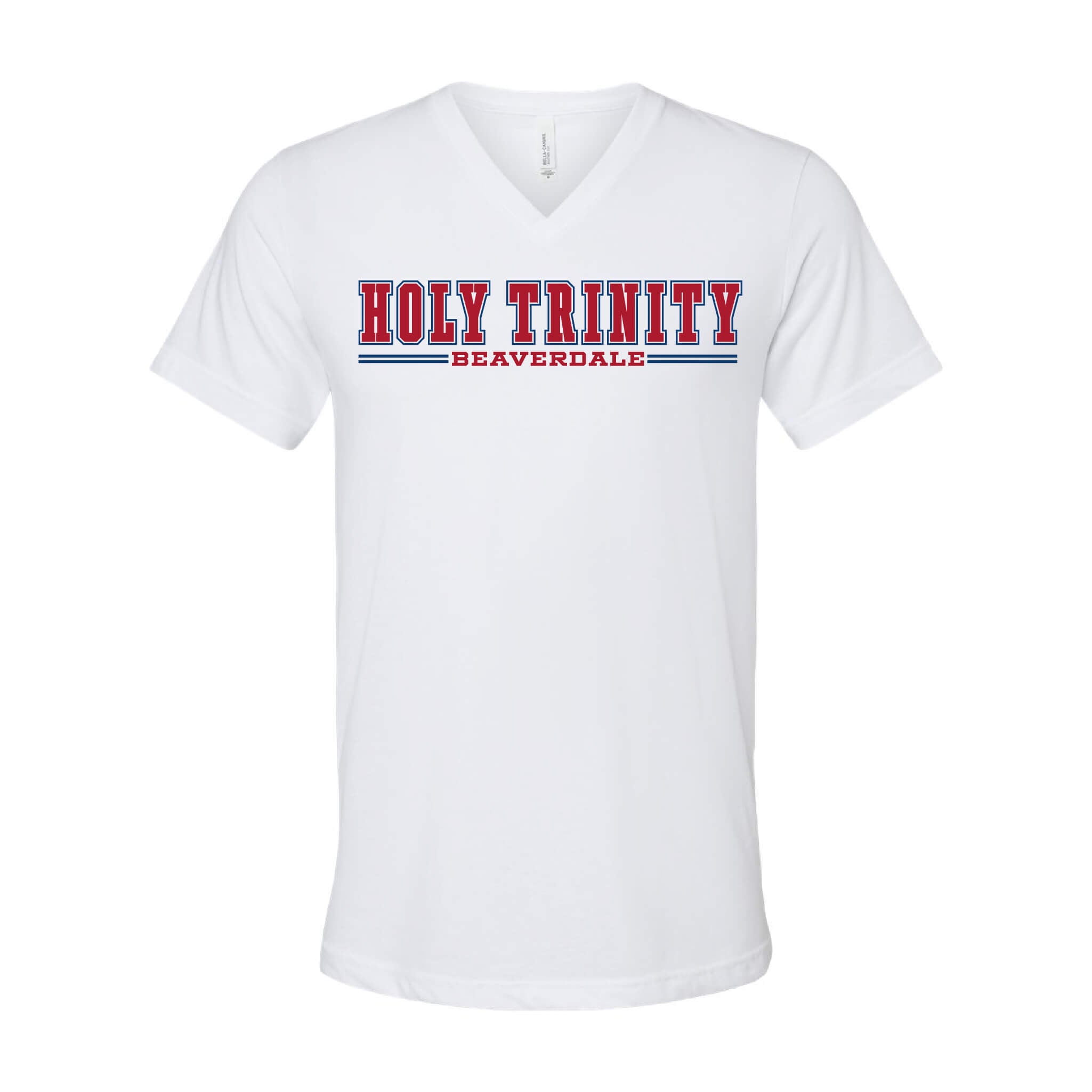 Holy Trinity Beaverdale Athletic Block CVC Jersey V-Neck Tee - Adult