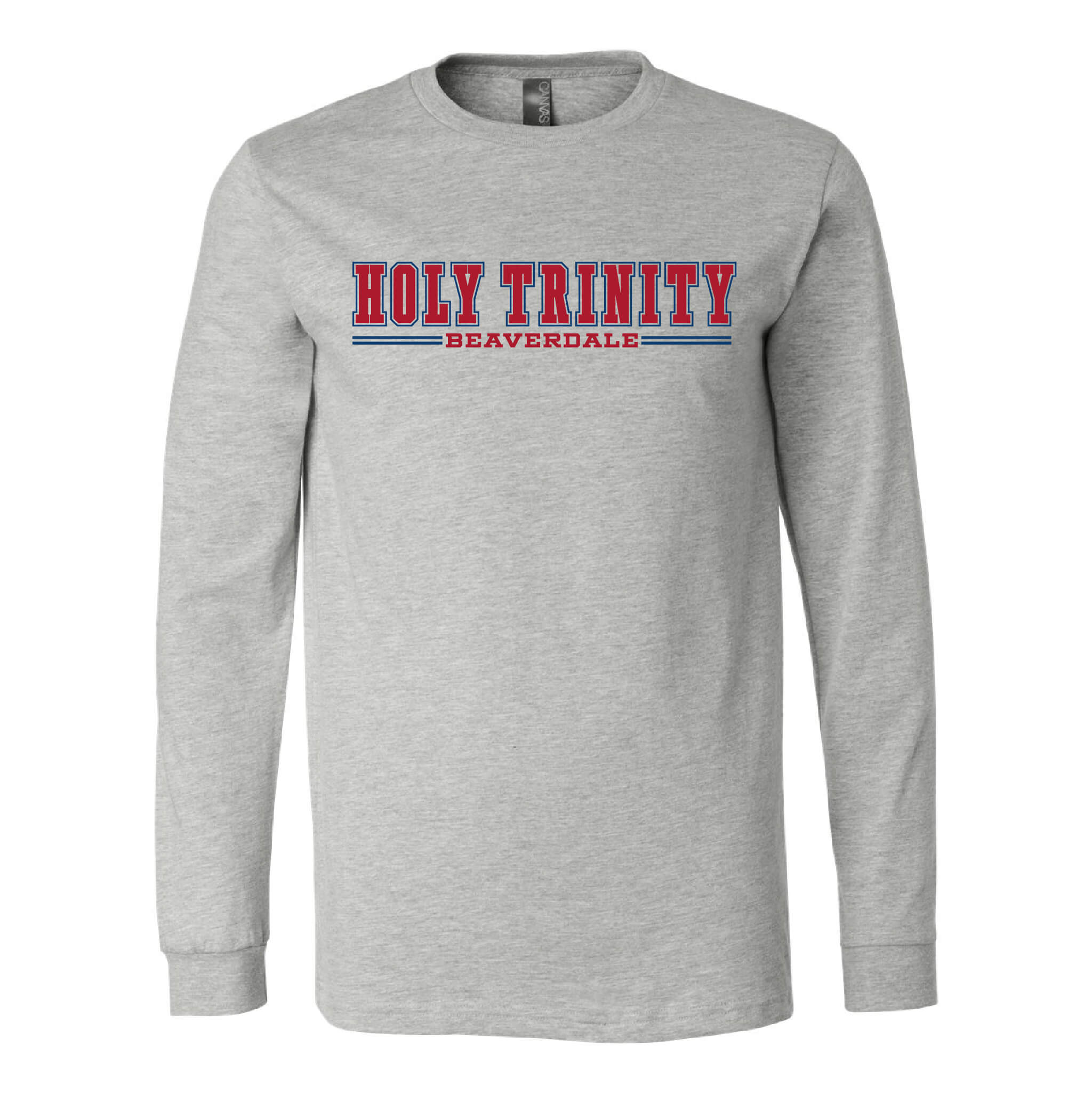 Holy Trinity Beaverdale Athletic Block CVC Long Sleeve Tee - Adult