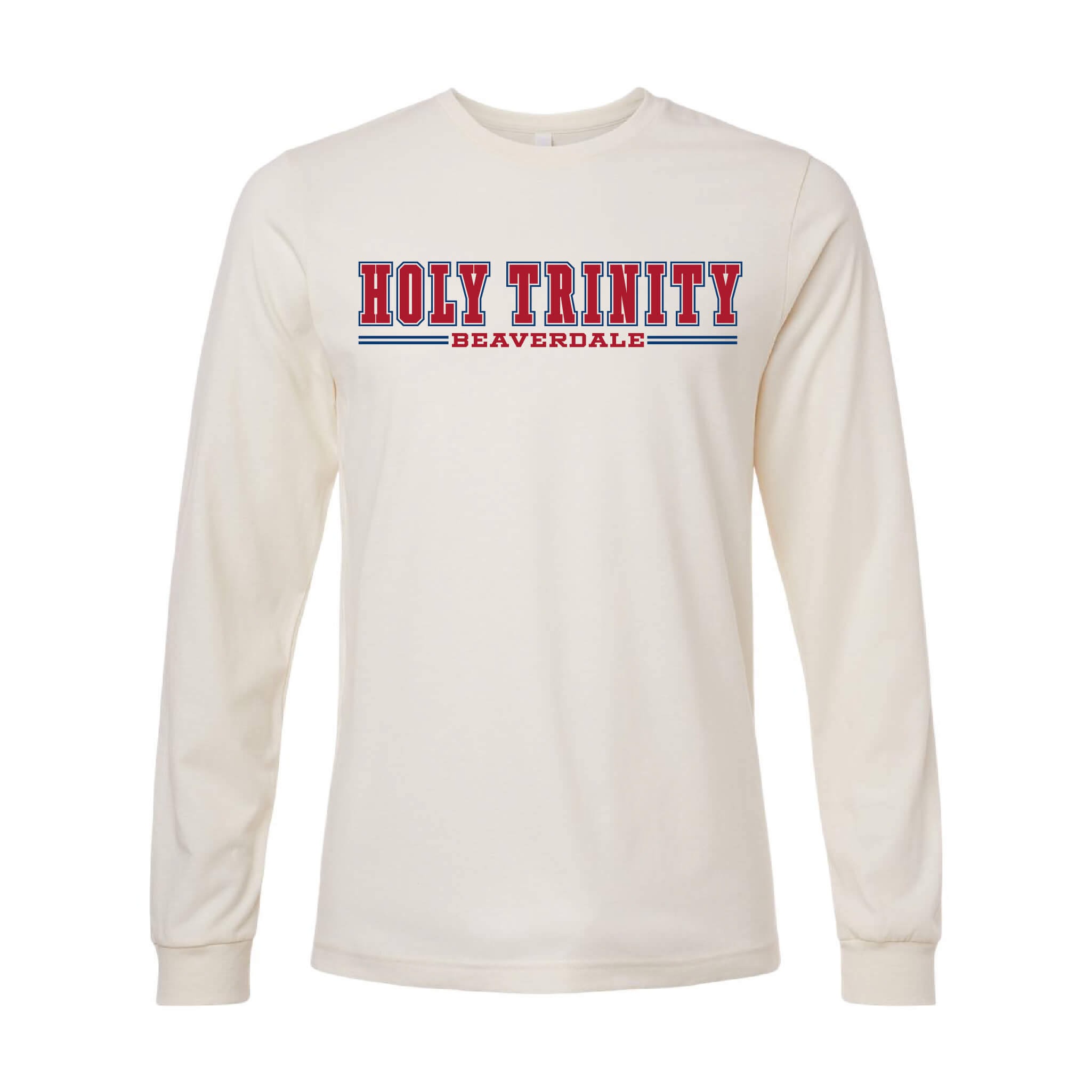 Holy Trinity Beaverdale Athletic Block CVC Long Sleeve Tee - Adult