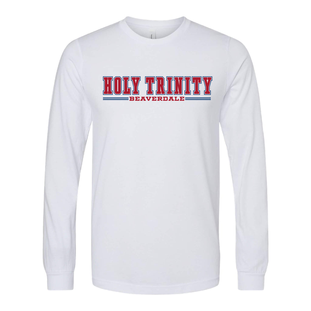 Holy Trinity Beaverdale Athletic Block CVC Long Sleeve Tee - Adult