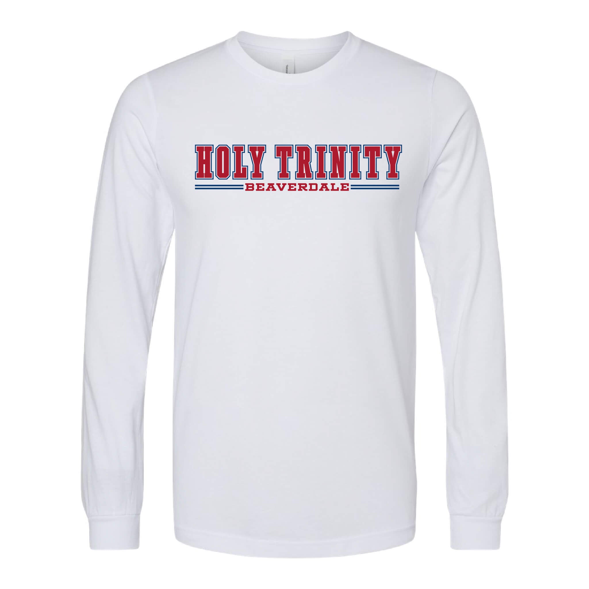 Holy Trinity Beaverdale Athletic Block CVC Long Sleeve Tee - Adult