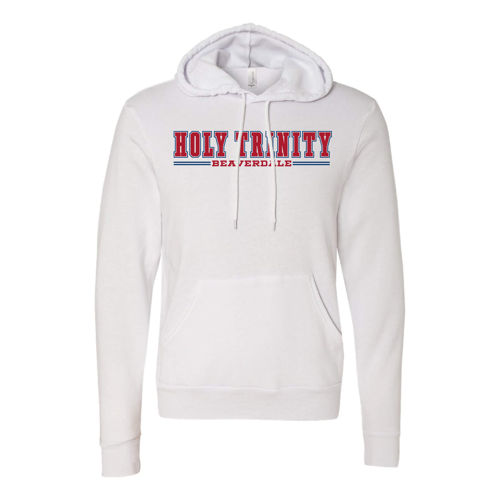Holy Trinity Beaverdale Athletic Block Sponge Fleece Raglan Hoodie Sweatshirt - Adult