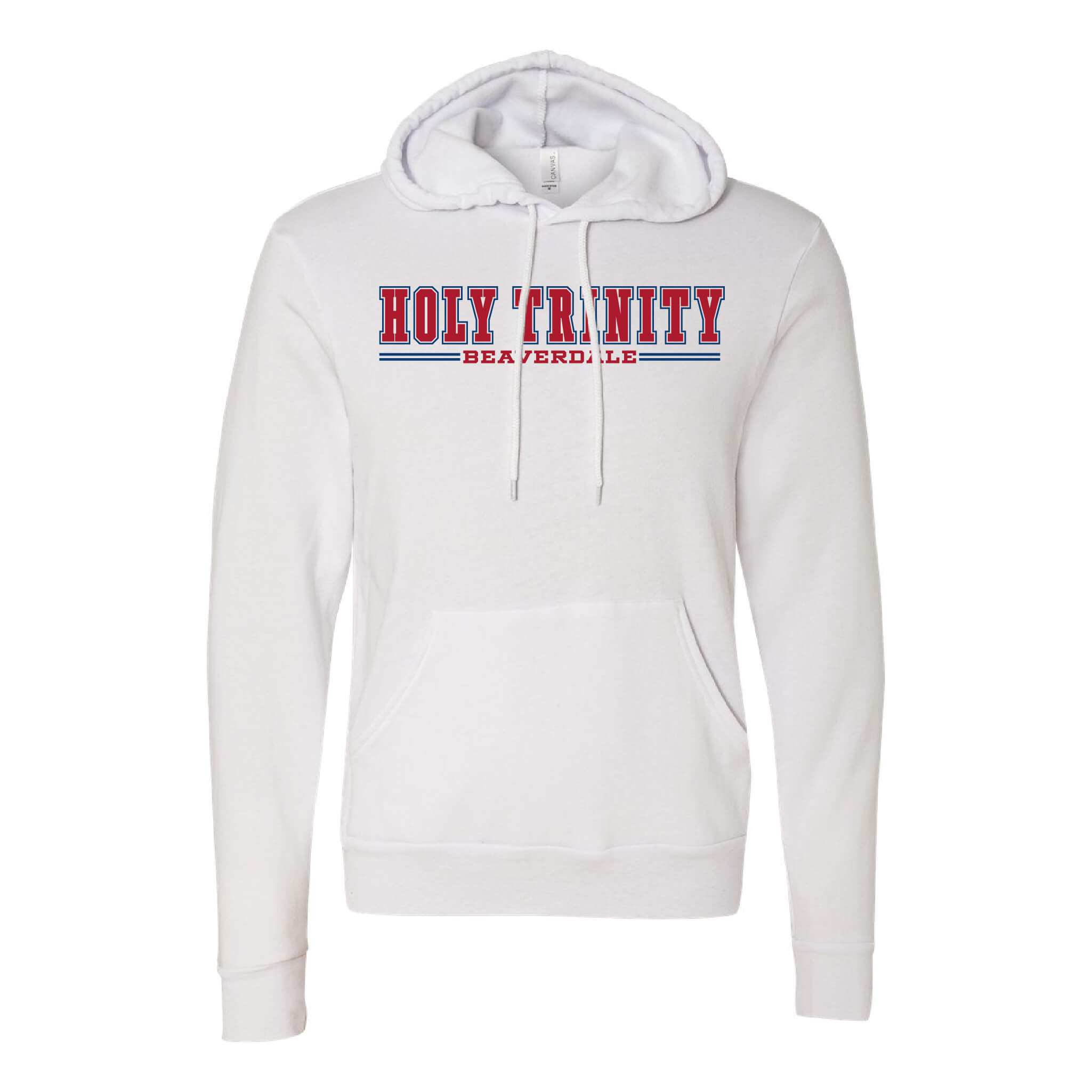Holy Trinity Beaverdale Athletic Block Sponge Fleece Raglan Hoodie Sweatshirt - Adult