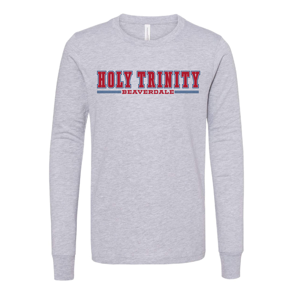 Holy Trinity Beaverdale Athletic Block CVC Long Sleeve Tee - Youth