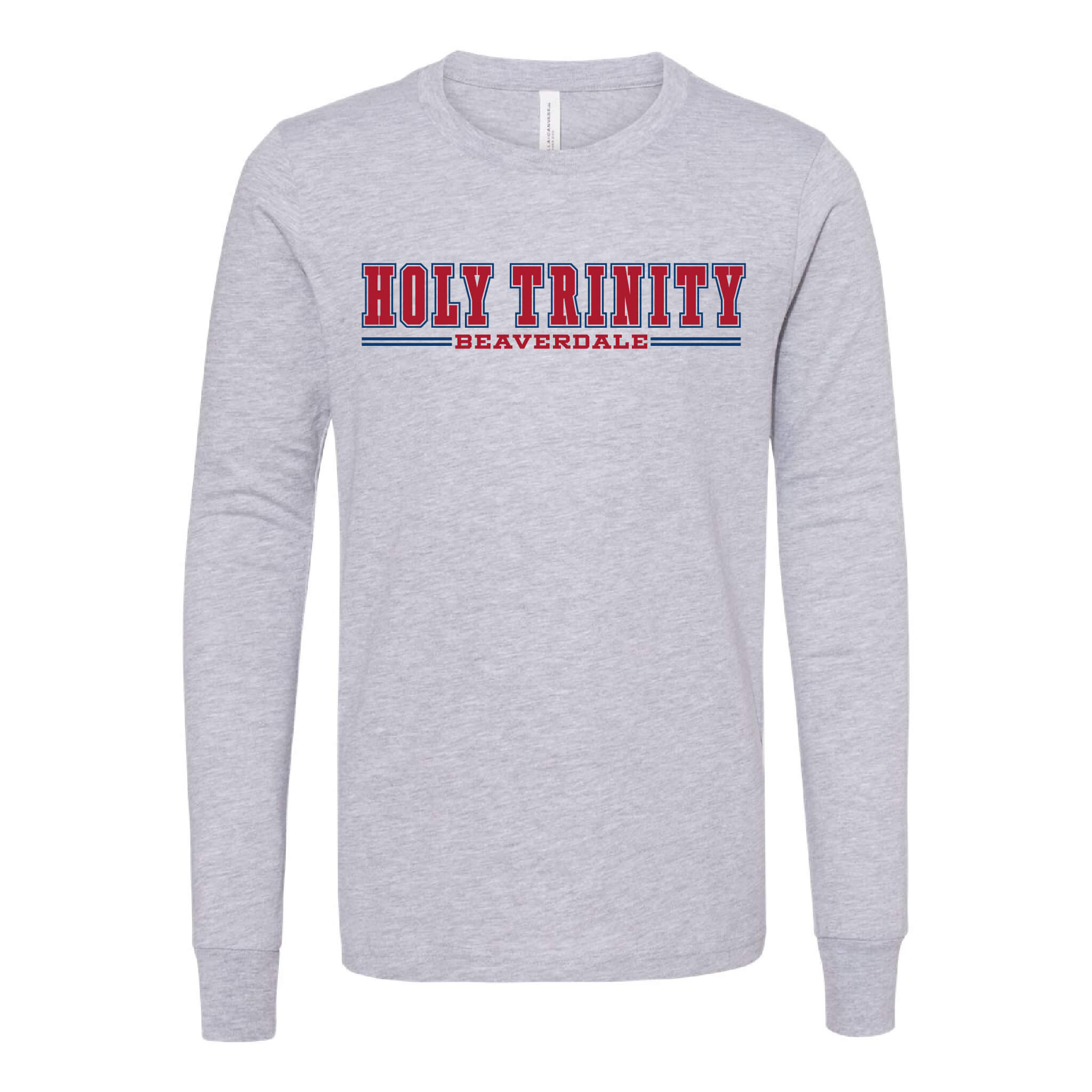 Holy Trinity Beaverdale Athletic Block CVC Long Sleeve Tee - Youth