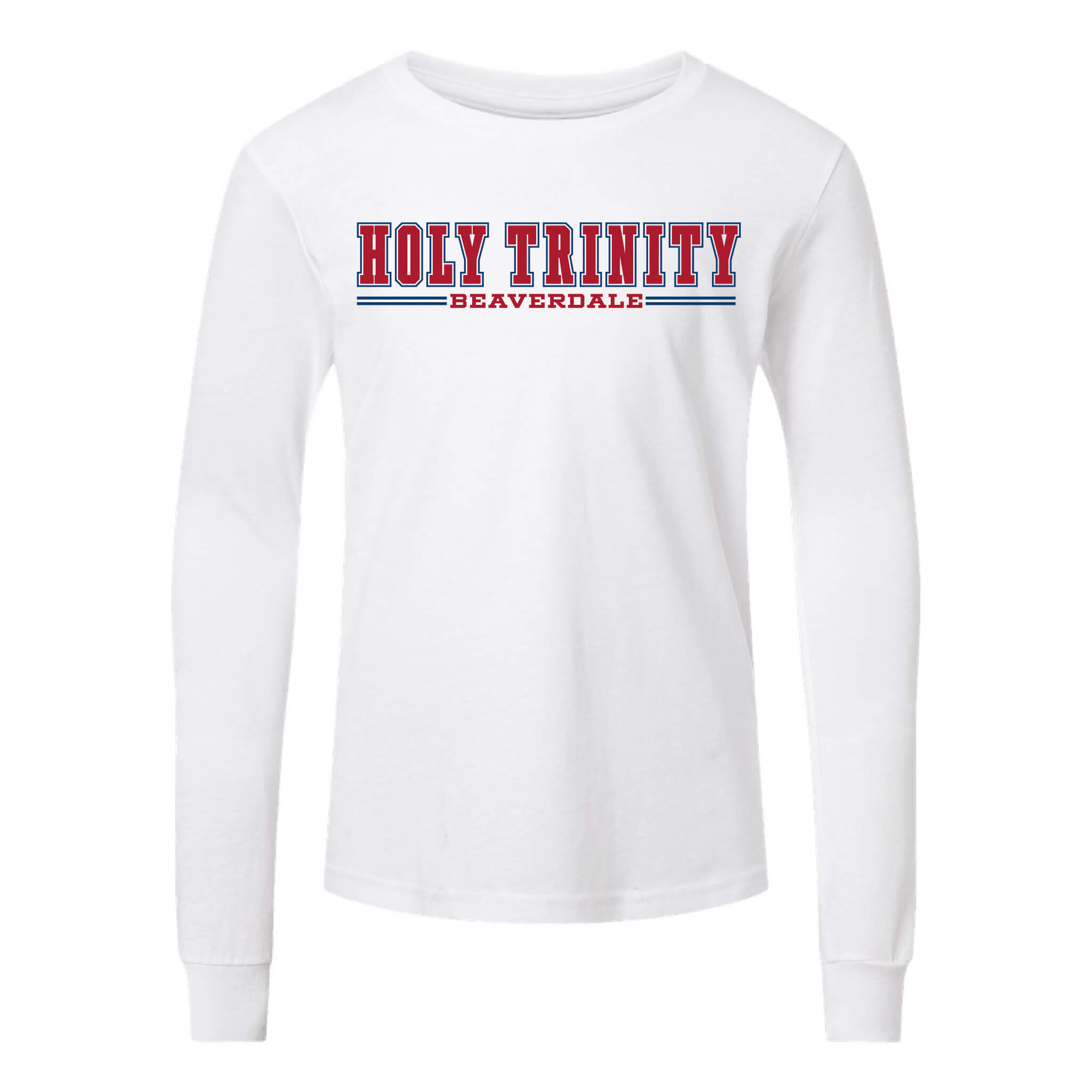 Holy Trinity Beaverdale Athletic Block CVC Long Sleeve Tee - Youth