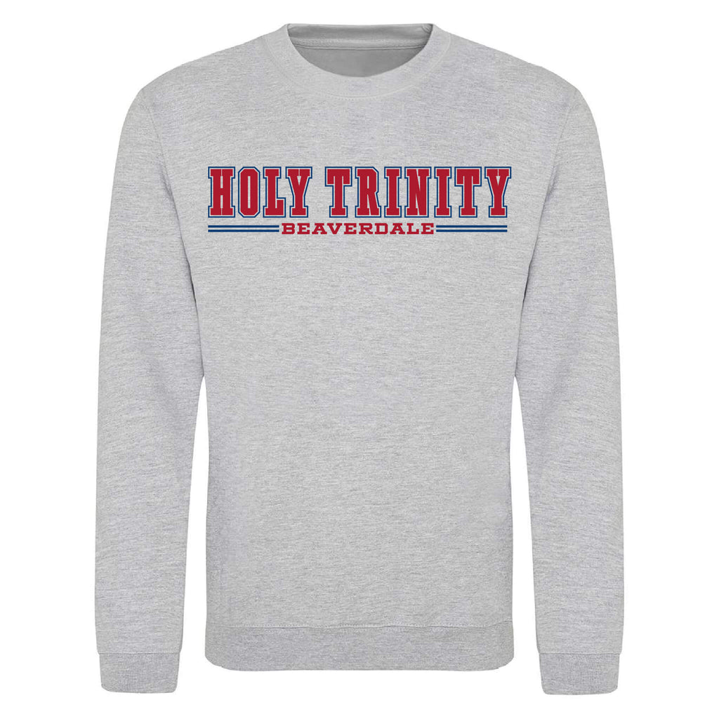 Holy Trinity Beaverdale Athletic Block Crewneck Sweatshirt - Youth