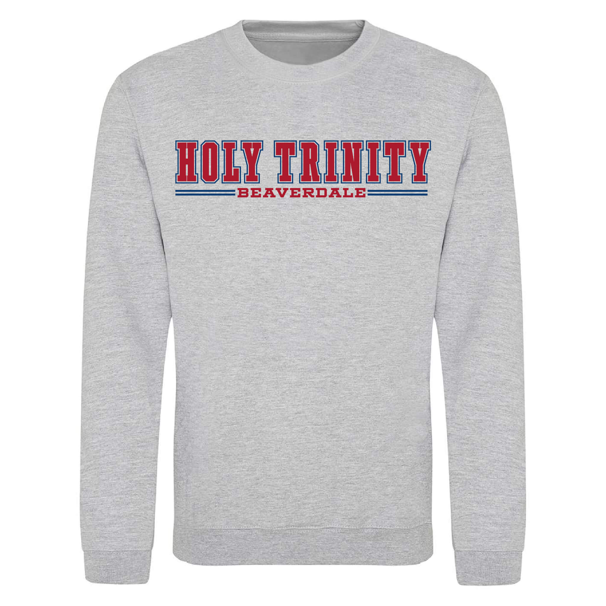 Holy Trinity Beaverdale Athletic Block Crewneck Sweatshirt - Youth