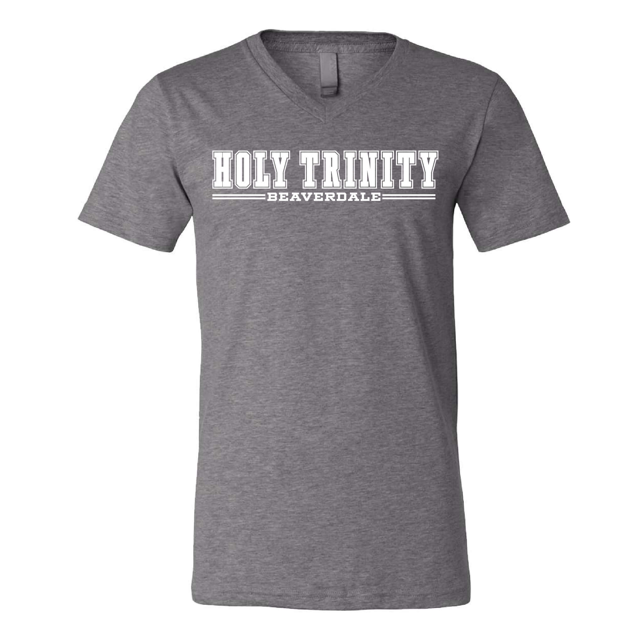 Holy Trinity Beaverdale Athletic Block CVC Jersey V-Neck Tee - Adult