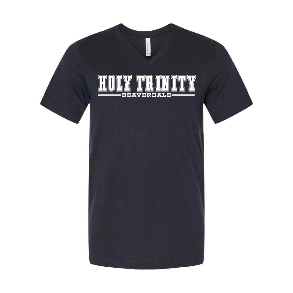 Holy Trinity Beaverdale Athletic Block CVC Jersey V-Neck Tee - Adult
