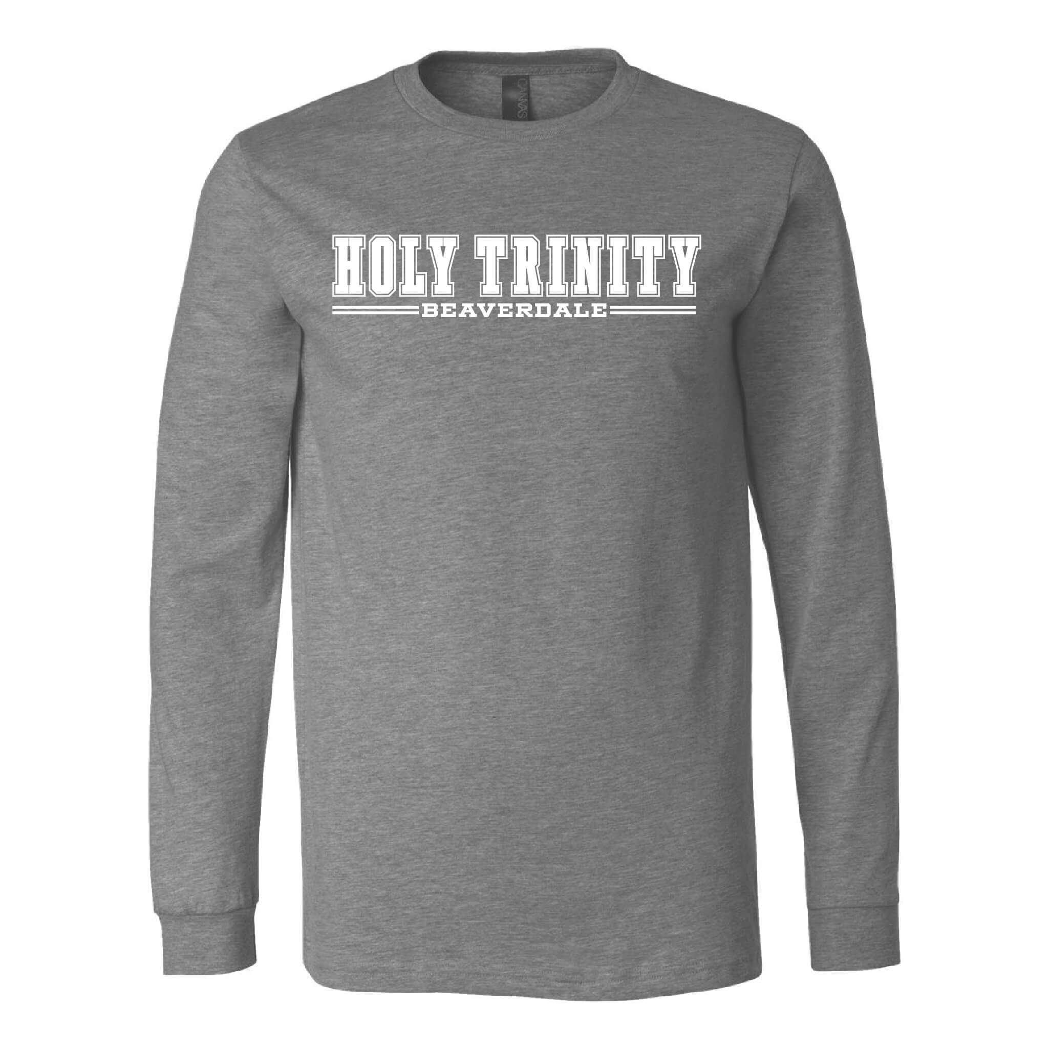 Holy Trinity Beaverdale Athletic Block CVC Long Sleeve Tee - Adult