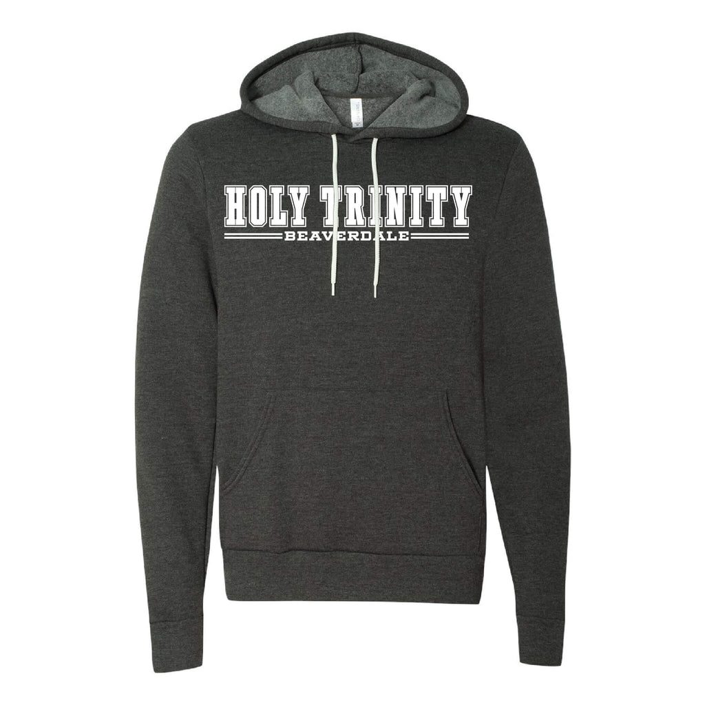Holy Trinity Beaverdale Athletic Block Sponge Fleece Raglan Hoodie Sweatshirt - Adult